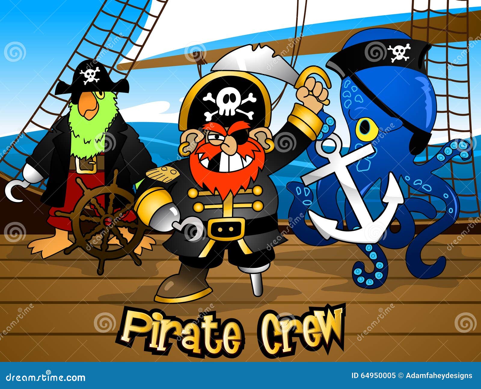 pirate crew logo