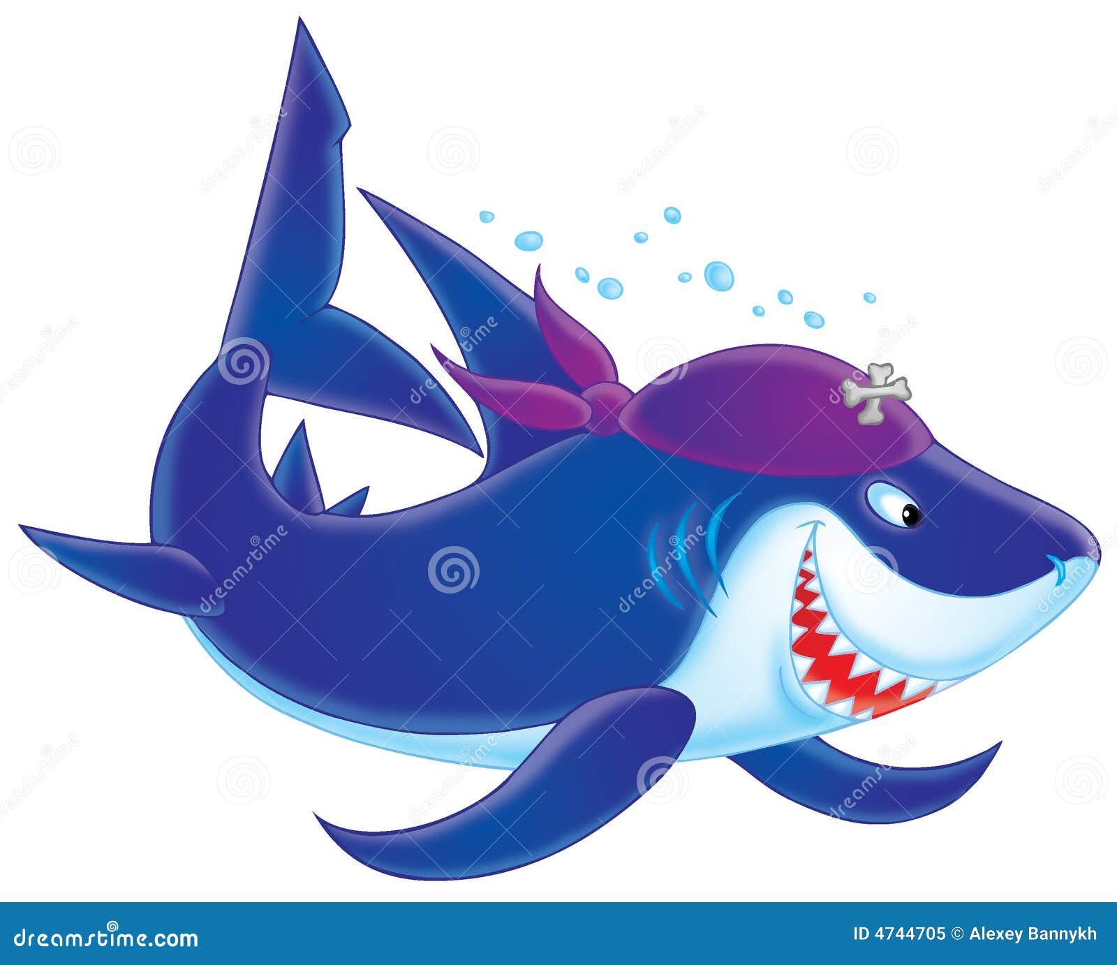 Pirate De Requin libre de droits Image art clip illustration pirate requin