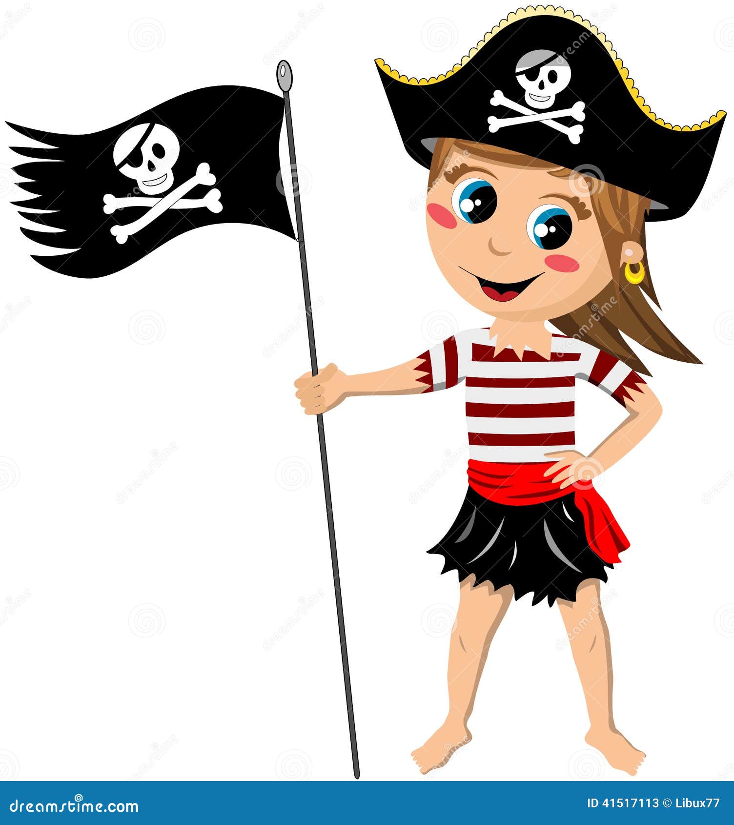 free clip art girl pirate - photo #20