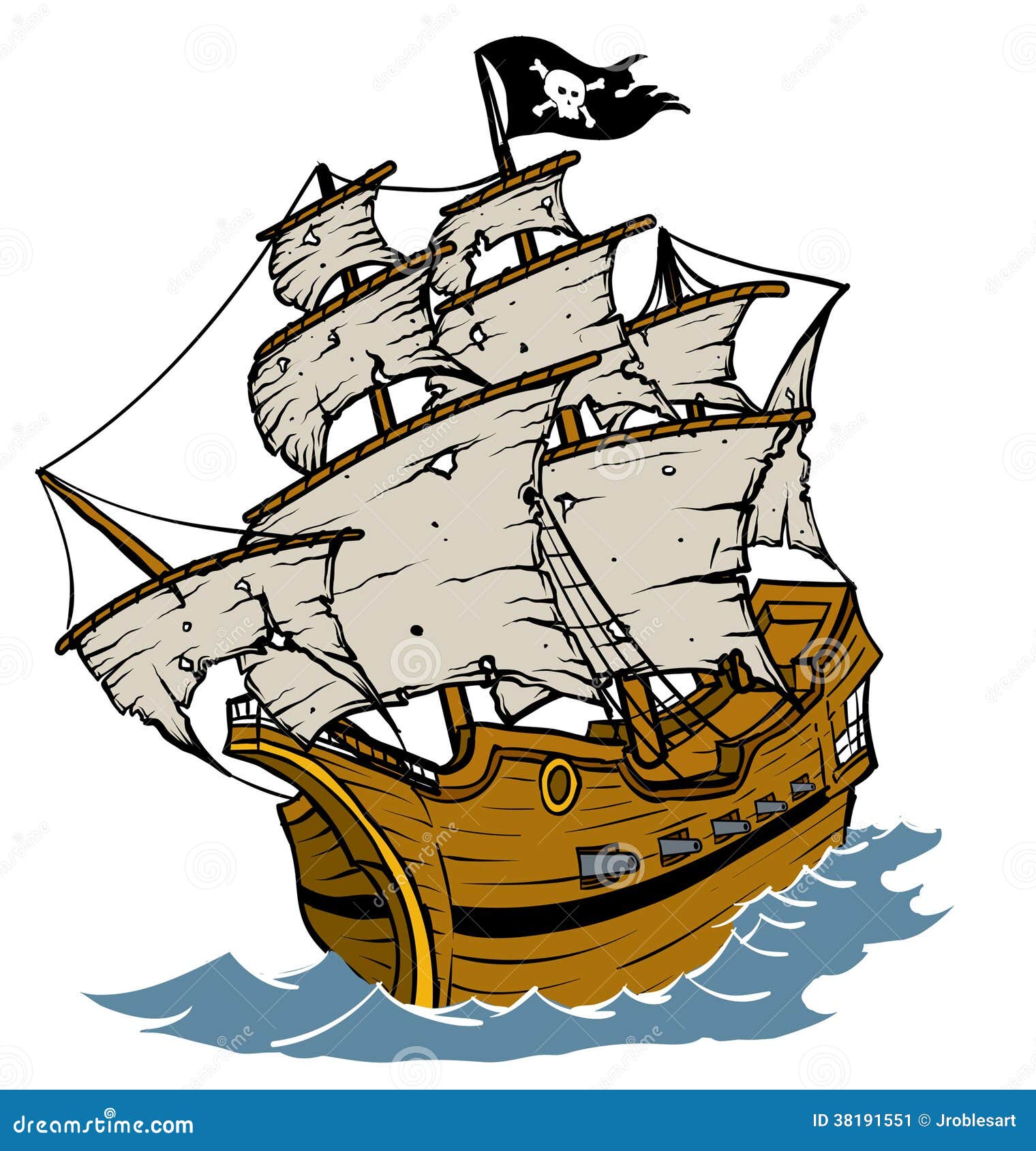 pirate ship clip art download - photo #34