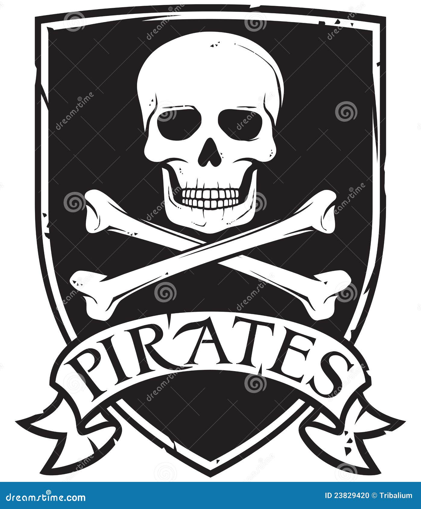 Pirate Symbol Stock Photo - Image: 23829420