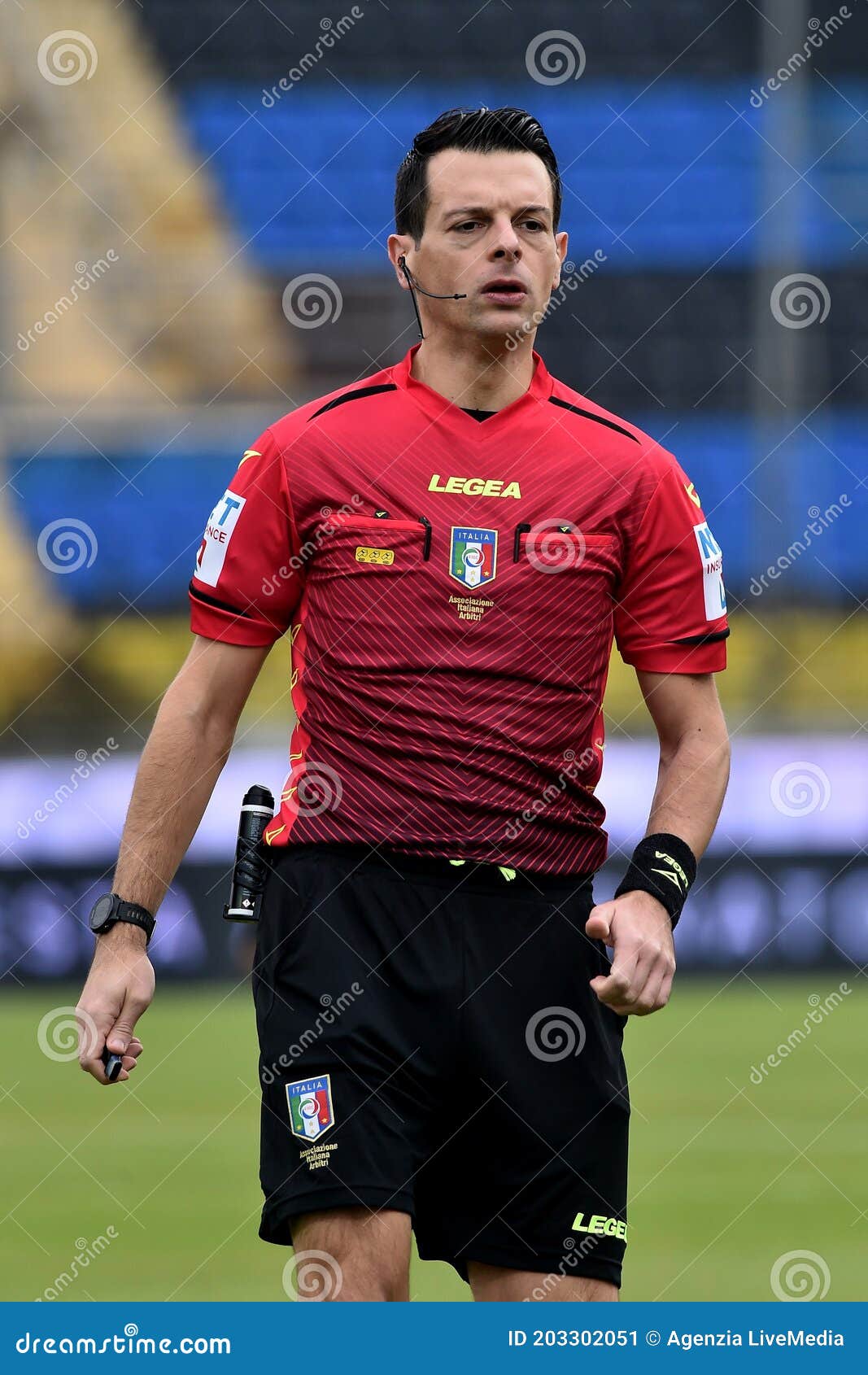 Cittadella, Italy, 24 Aug 2019, MISTER ITALIANO during Cittadella Vs Spezia  - Italian Football Serie B Men Championship - Credit: LPS/Davide  Casentini/Alamy Live News Stock Photo - Alamy