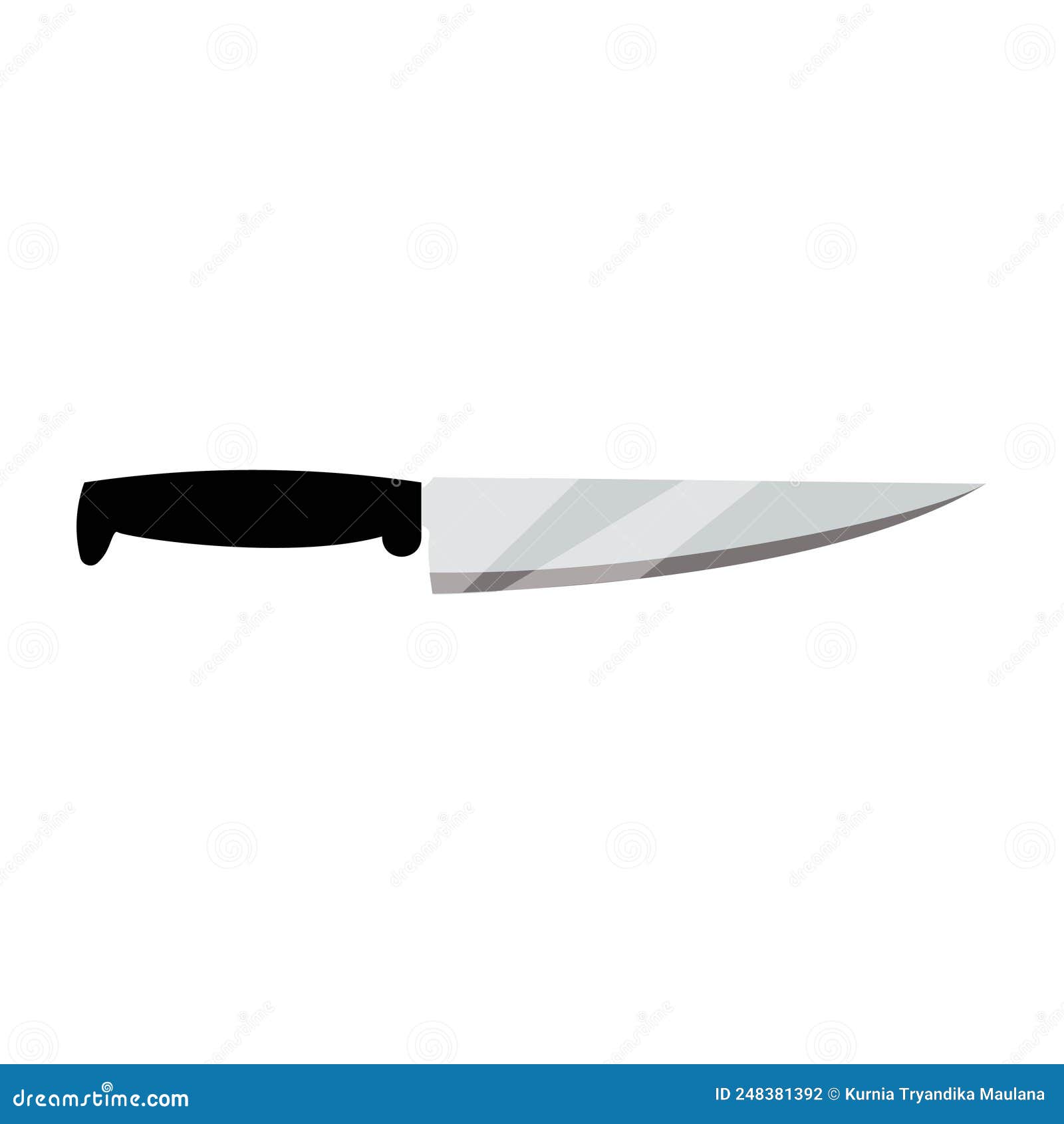 kitchen knife logo  icon