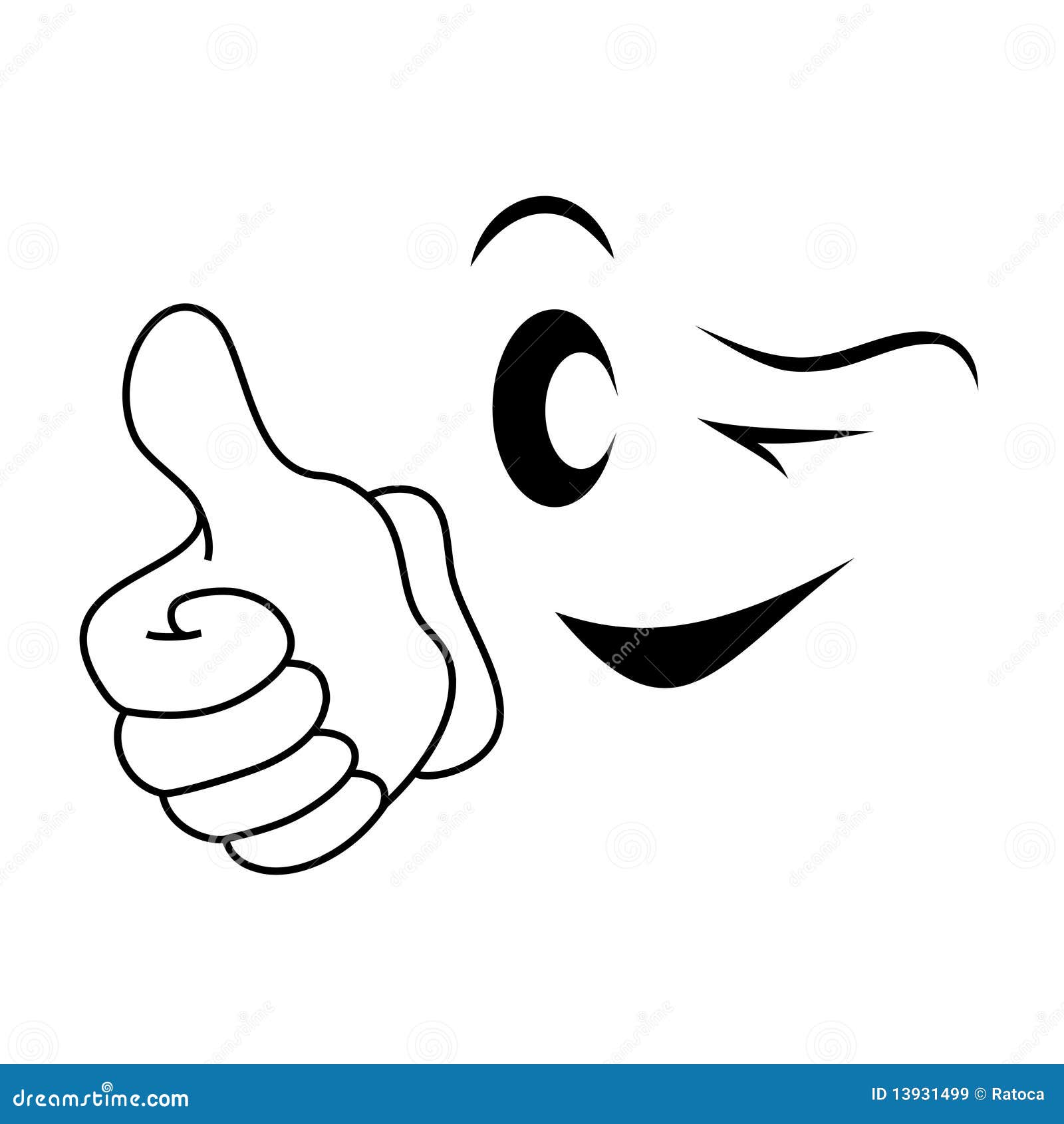 Piscadela ilustração stock. Ilustração de positivo, cômico - 13931499, image size:1600x1690