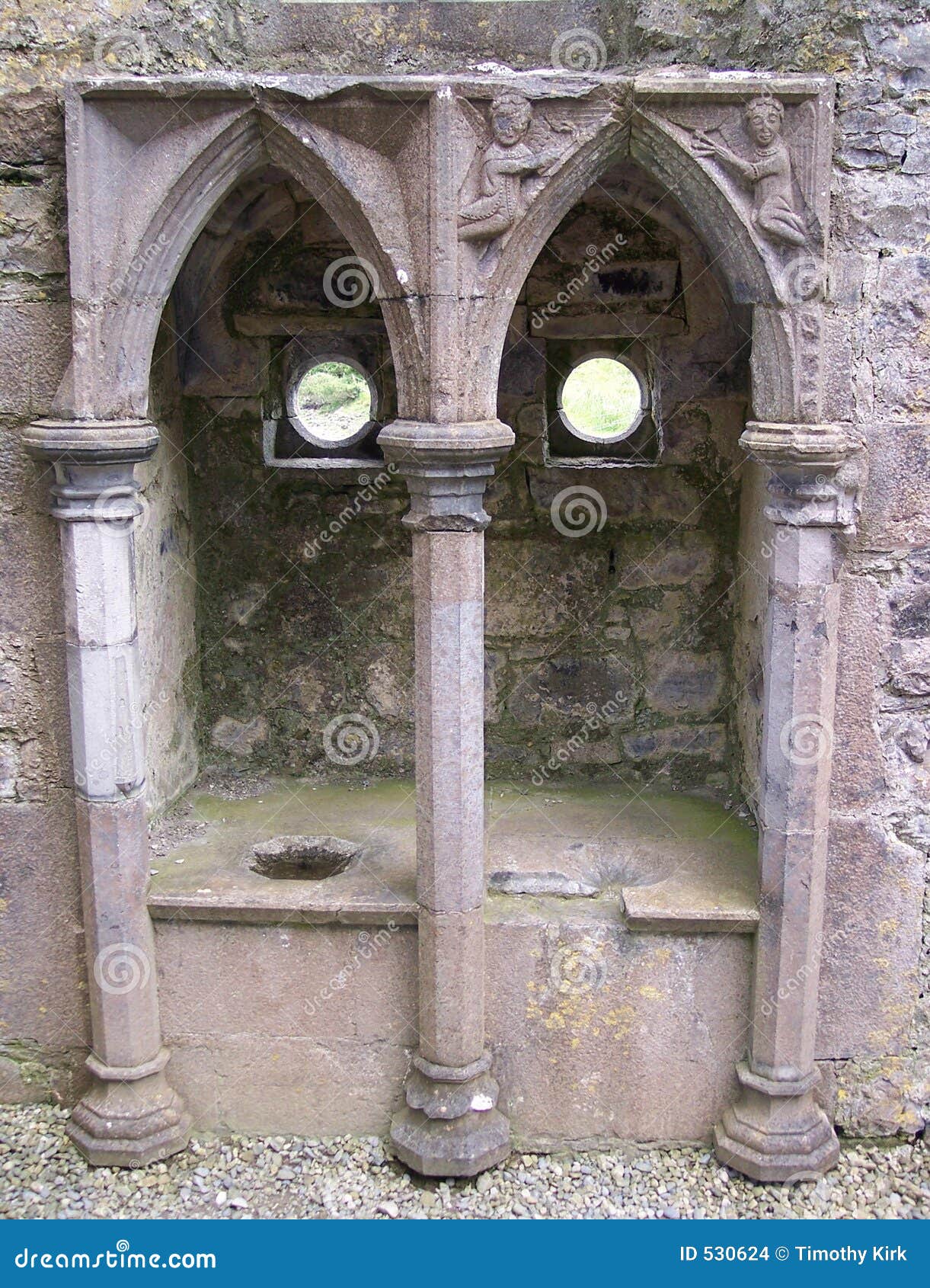 piscina at rosserk friary