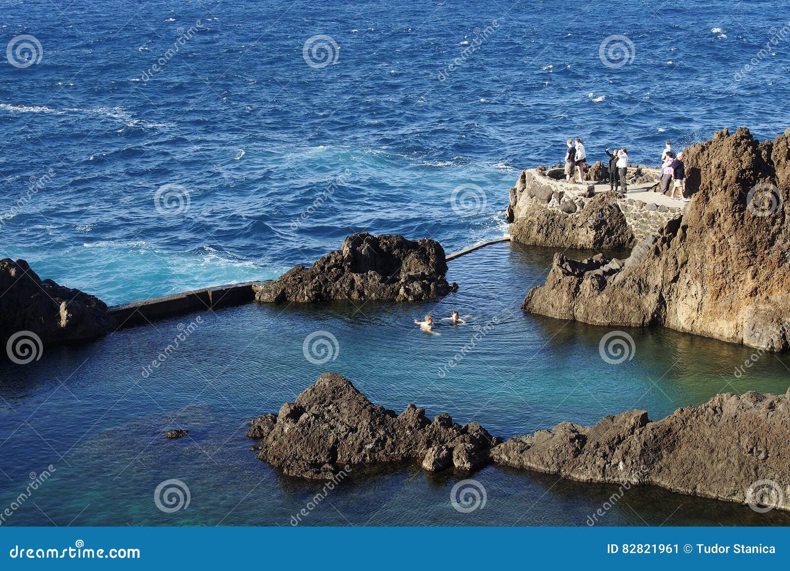 Piscine Naturelle De La Madère Image Stock Image Du Normal