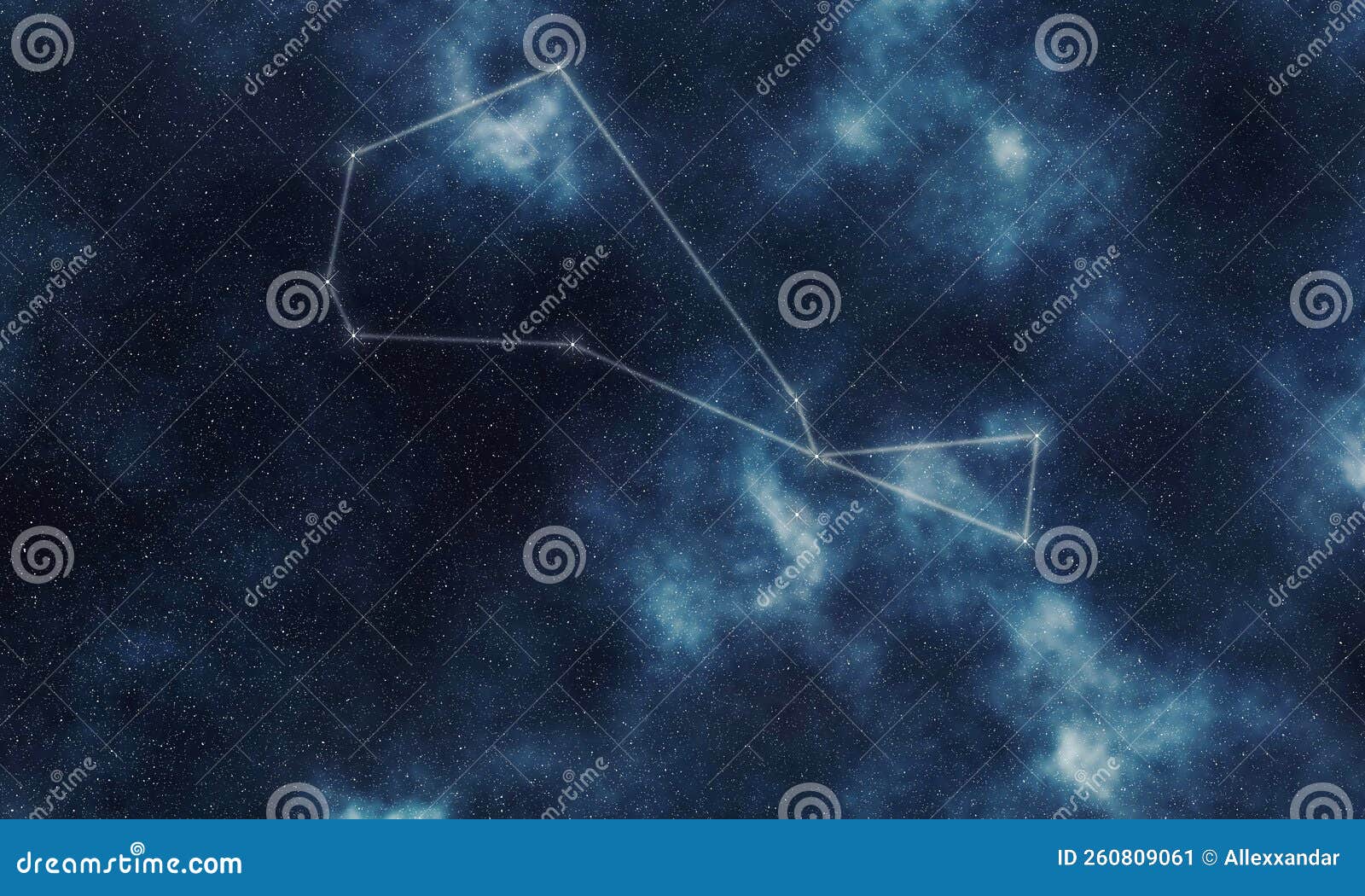 piscis austrinus star constellation, night sky southern fish