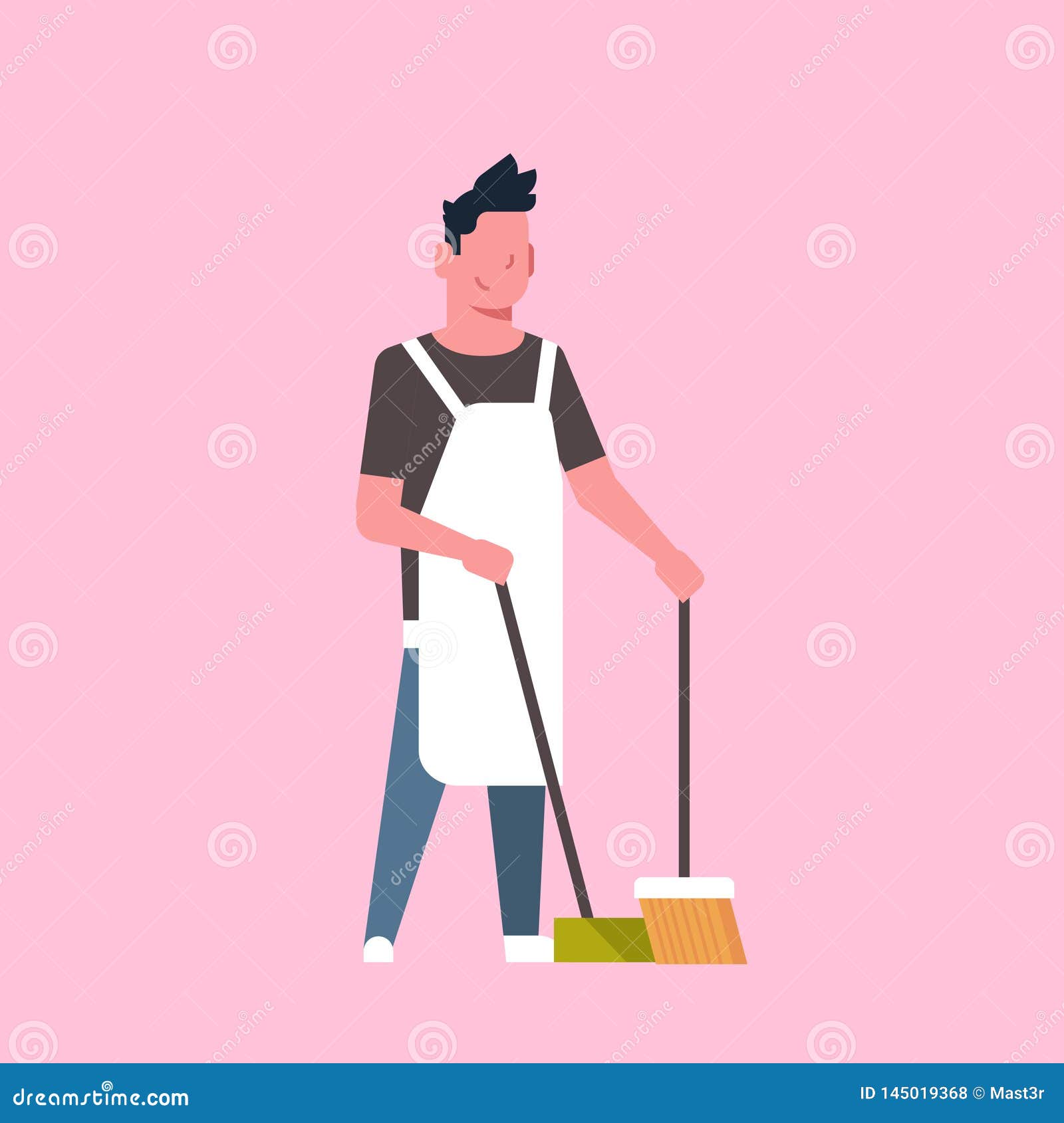 Piso Del Barrido Del Hombre Con El Individuo De La Escoba Y De La Cucharada Que Hace El Personaje De Dibujos Animados Masculino D Ilustración del Vector - Ilustración de escoba, fondo: Piso Del Barrido Del Hombre Con El Individuo De La Escoba Y De La Cucharada Que Hace El Personaje De Dibujos Animados Masculino D Ilustración del Vector - Ilustración de escoba, fondo: