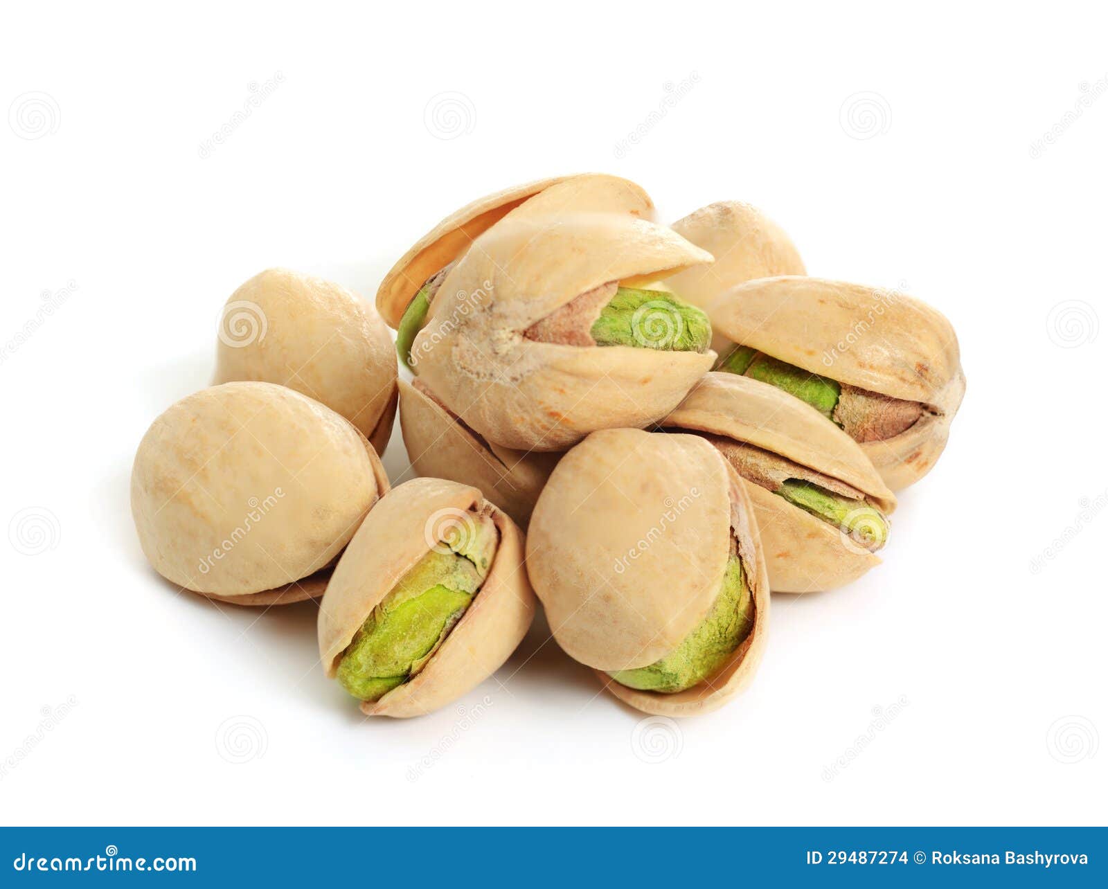 Pistachio isolated stock photo. Image of dried, color 29487274