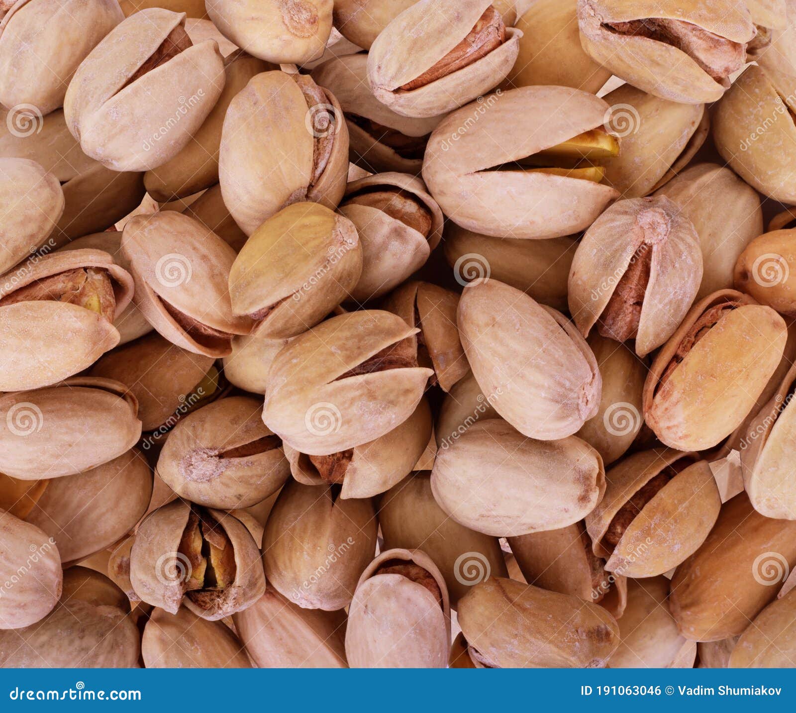 Pistachio Texture. Nuts. Green Fresh Pistachios As Texture Stock Photo