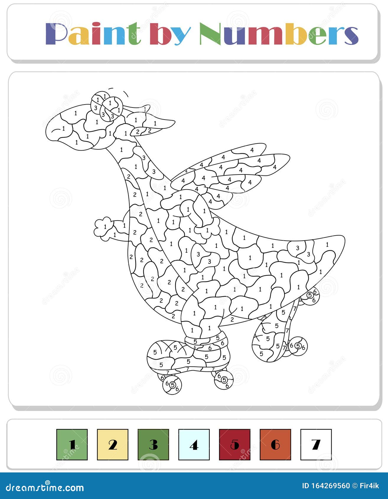 Pintura Do Dragão Verde Livro Para Colorir E Ponto Para Pontilhar O Jogo  Para a Criança Ilustração do Vetor - Ilustração de enigma, conecte:  112555328
