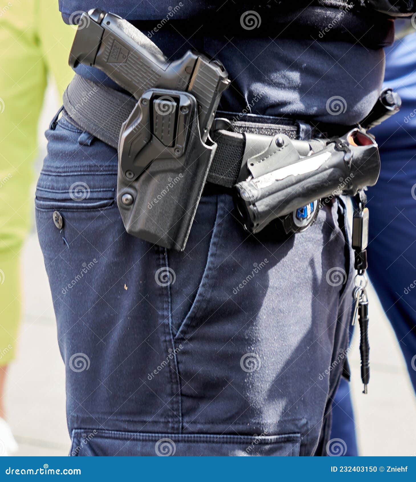 Cinturón de Policía con Pistola