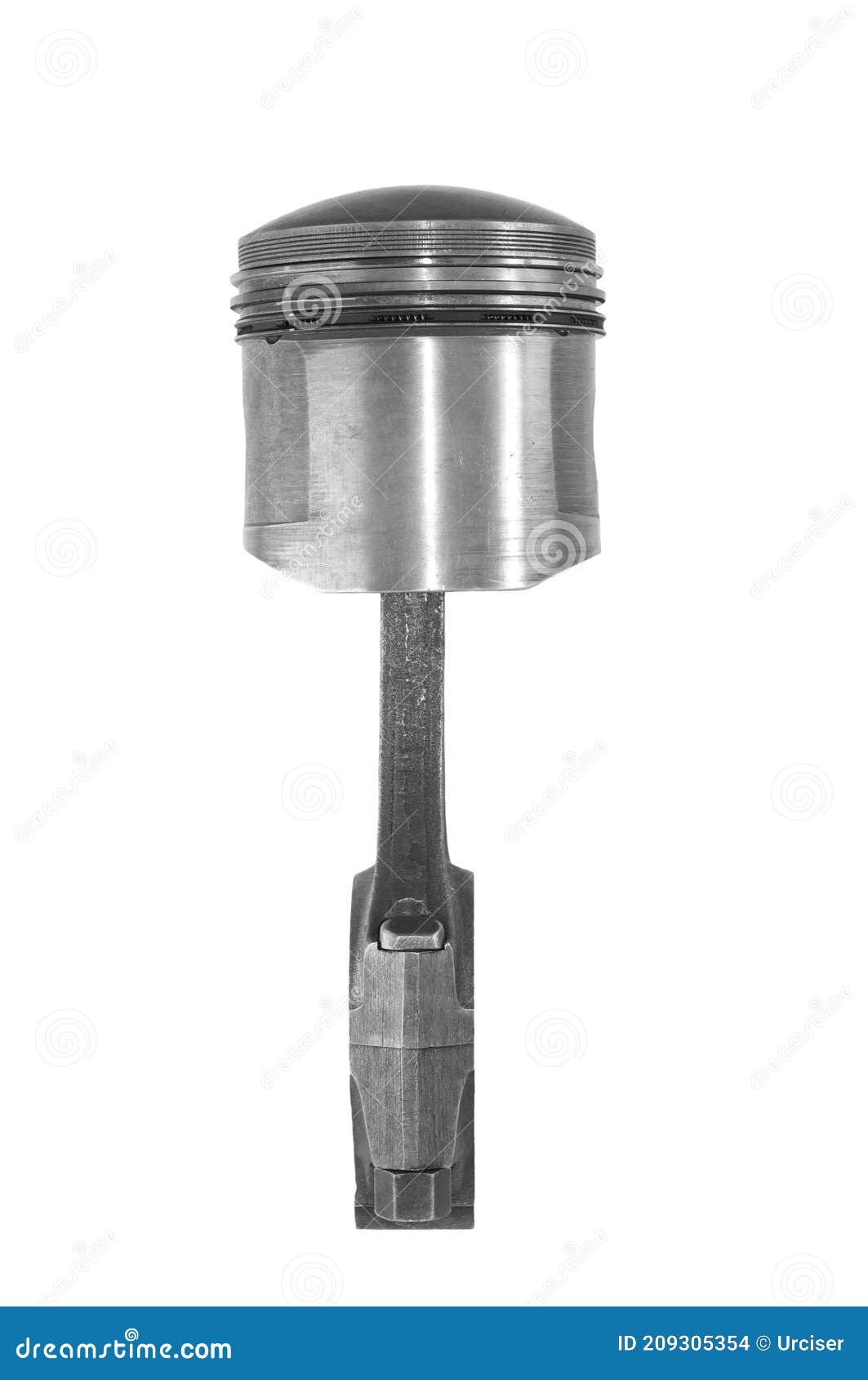 Piston with a Connecting Rod Stock Photo Image of power, piston