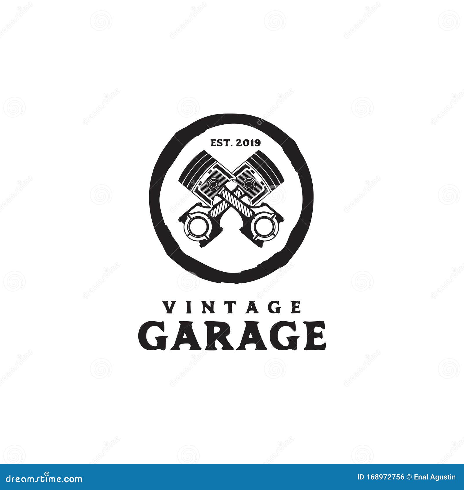 Piston Logo Icon Design Vector Template Stock Vector Illustration of