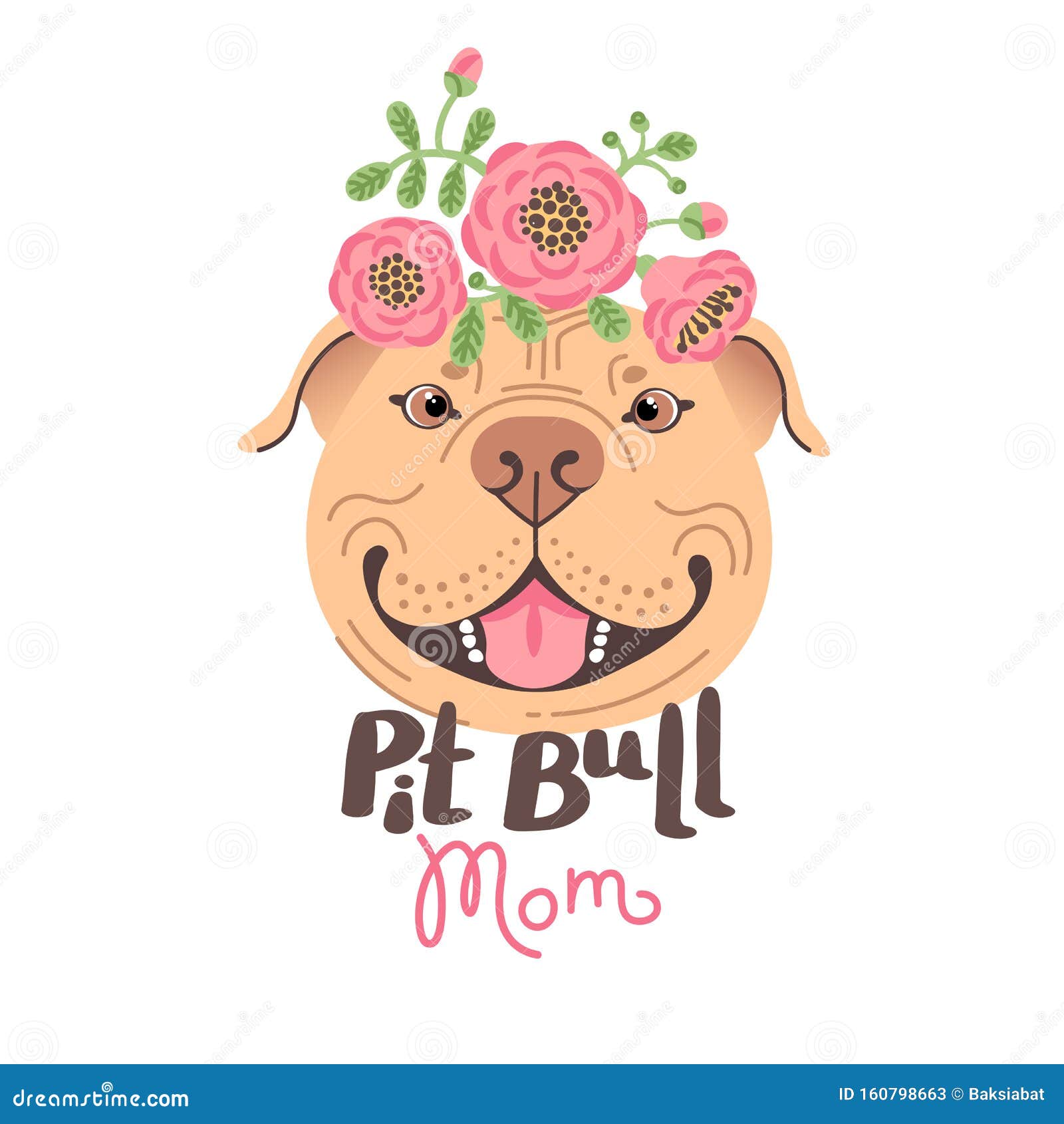 pit bull clip art