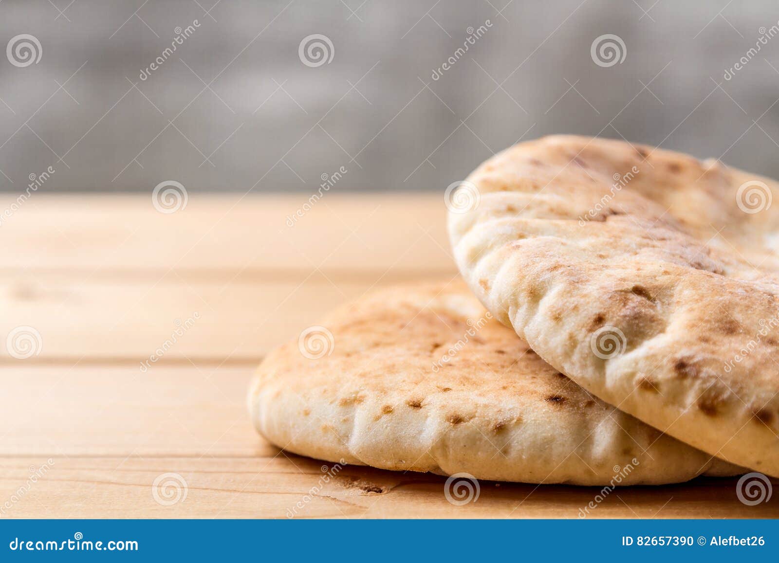 Pita, Arabic bread stock photo. Image of eastern, middle 82657390