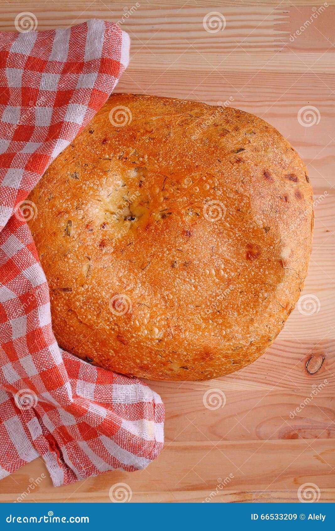 Pita Bread Baked from Flour Eastern European Bread Stock Image Image