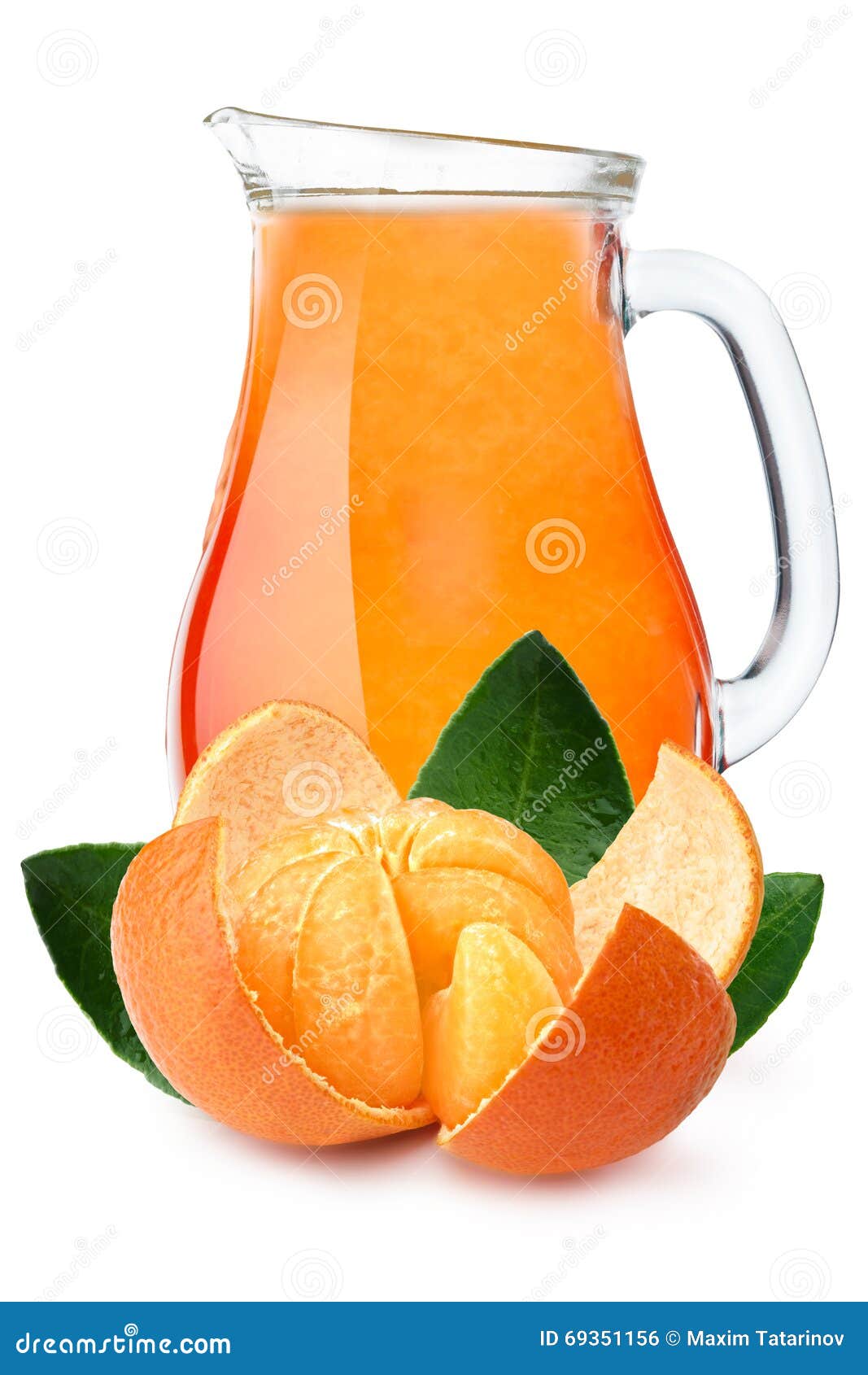 Pitcher of Mandarin Orange Juice Stock Photo Image of beverage, juice