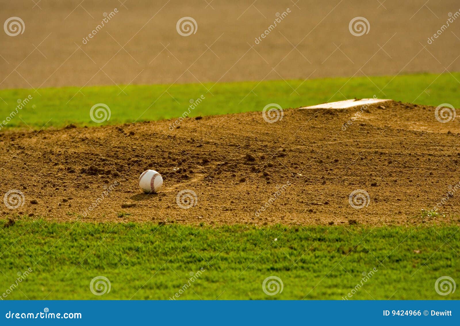 Pitchers Mound stock photo. Image of dirt, outdoors, mound 9424966