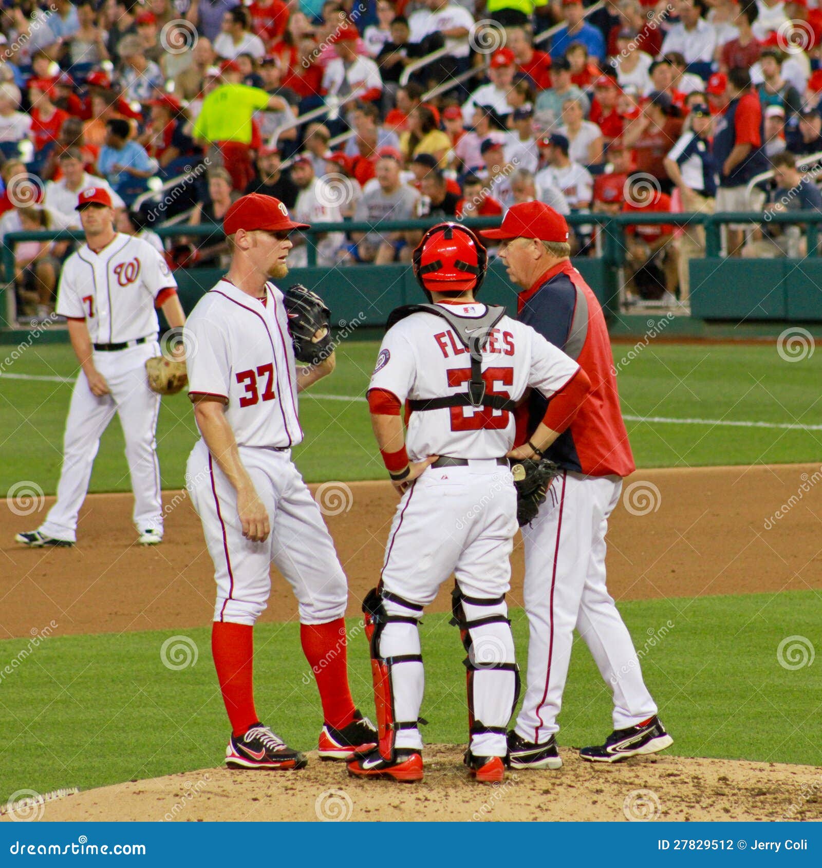 Pitching Coach Steve McCatty, Washington Nationals Editorial Photography Image of coach