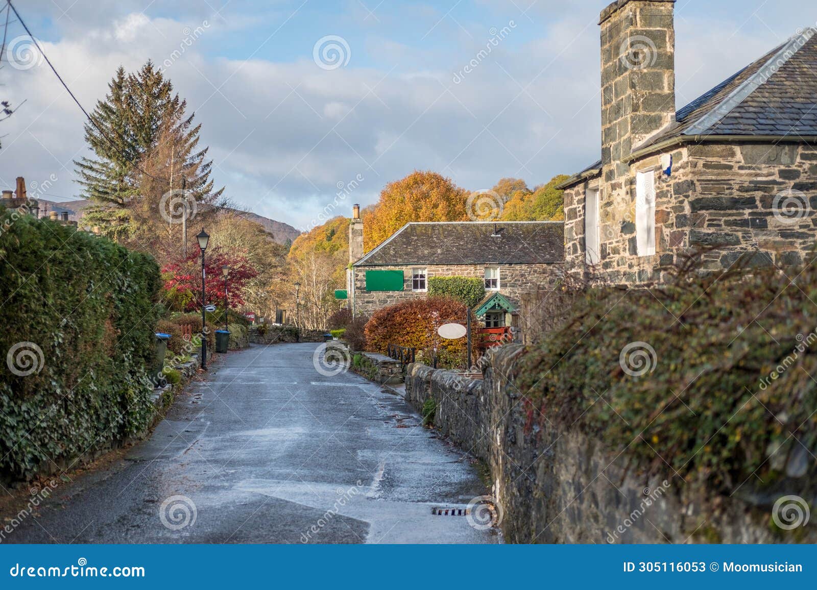 pitlochry, a burgh in the county of perthshire in scotland