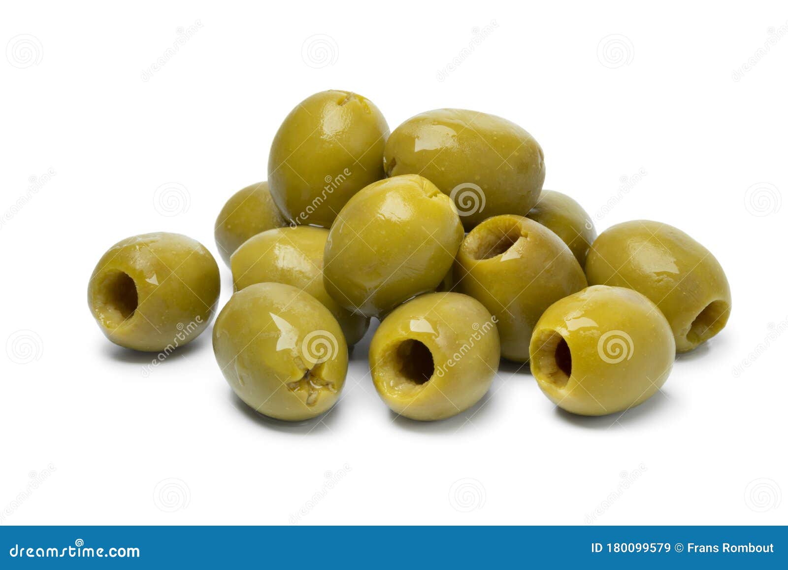 pitted green olives as an ingredient for cooking