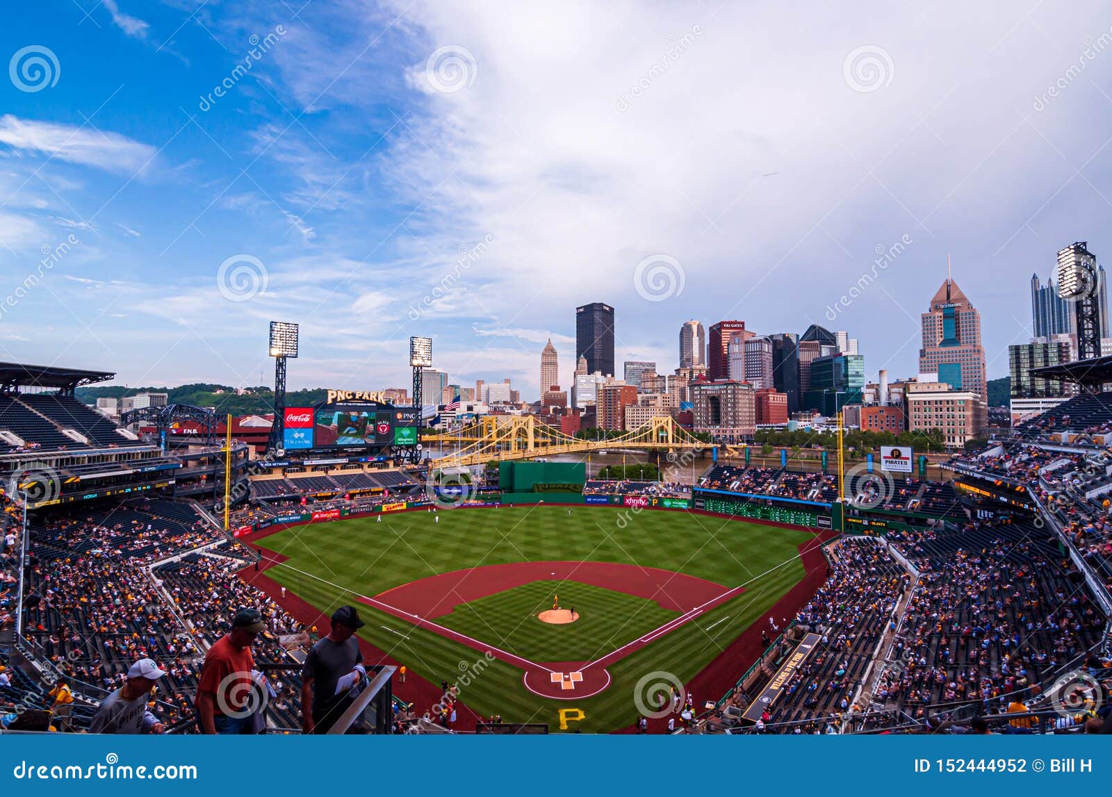 City Skyline View from PNC Park Pittsburgh PA, Pittsburgh P…