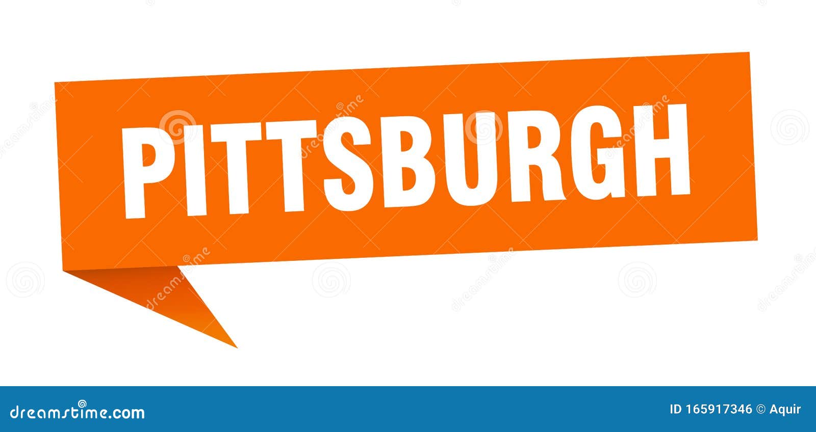 Pittsburgh Sticker. Pittsburgh Signpost Pointer Sign Stock Vector