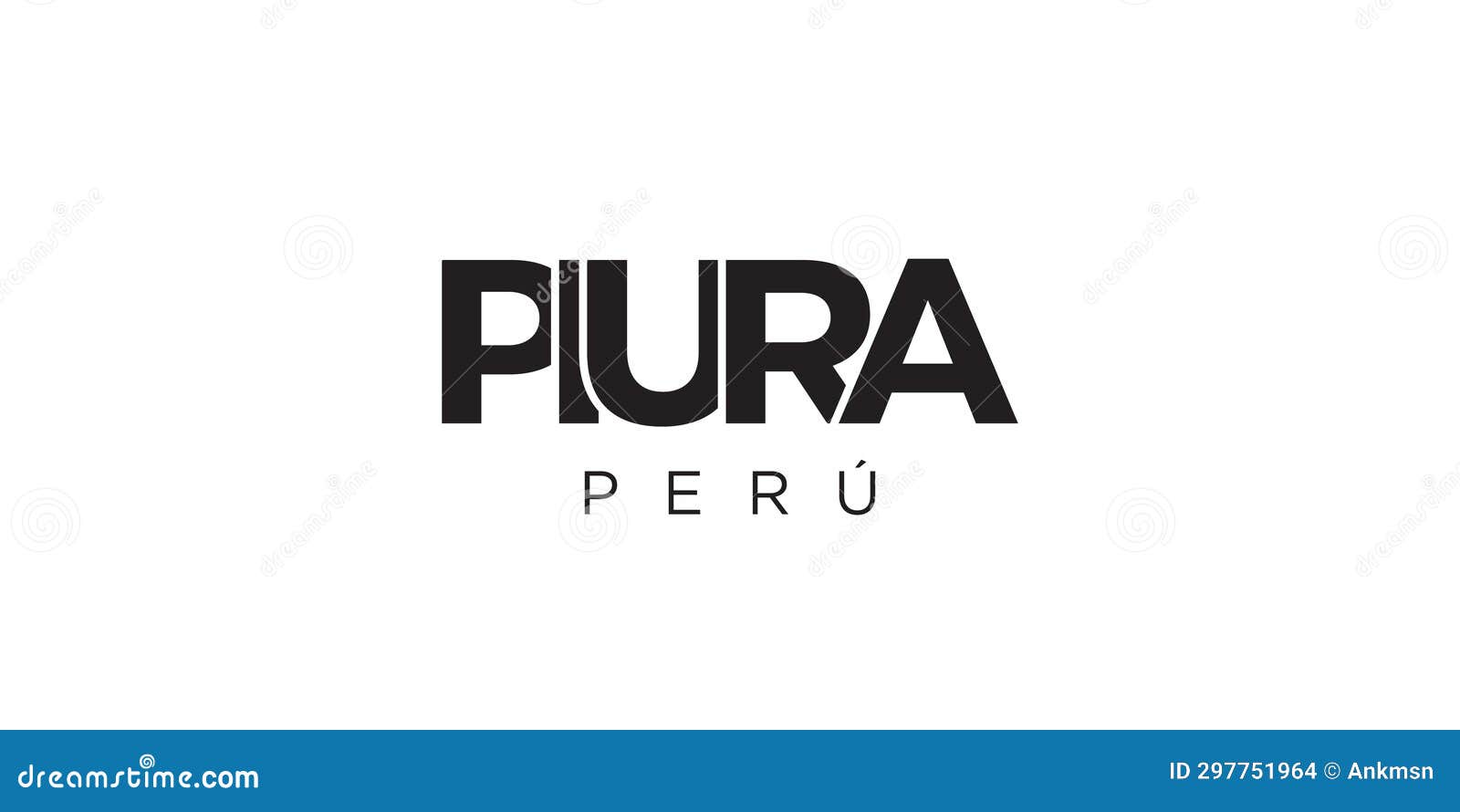 Piura in the Peru Emblem. the Design Features a Geometric Style, Vector