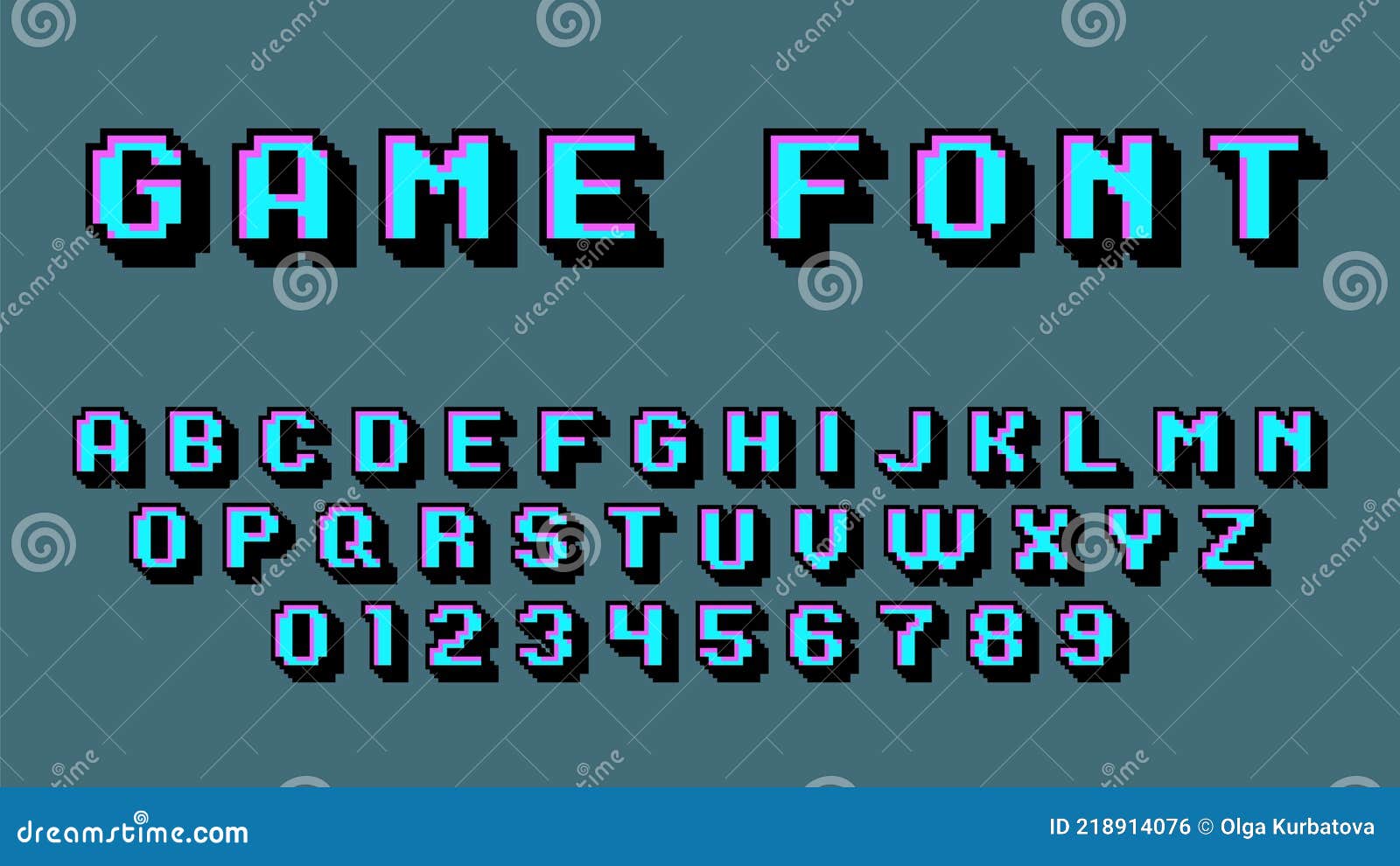 Retro video game font: Nếu bạn yêu thích cảm giác vintage, retro, thì retro video game font sẽ là sự lựa chọn hoàn hảo cho bạn. Thiết kế đậm chất những năm 80, font chữ này mang đến không chỉ sự độc đáo, mà còn rất nhiều kỷ niệm về những trò chơi cổ điển. Hãy khám phá retro video game font để đi trở lại thời đại đầy hoài niệm!
