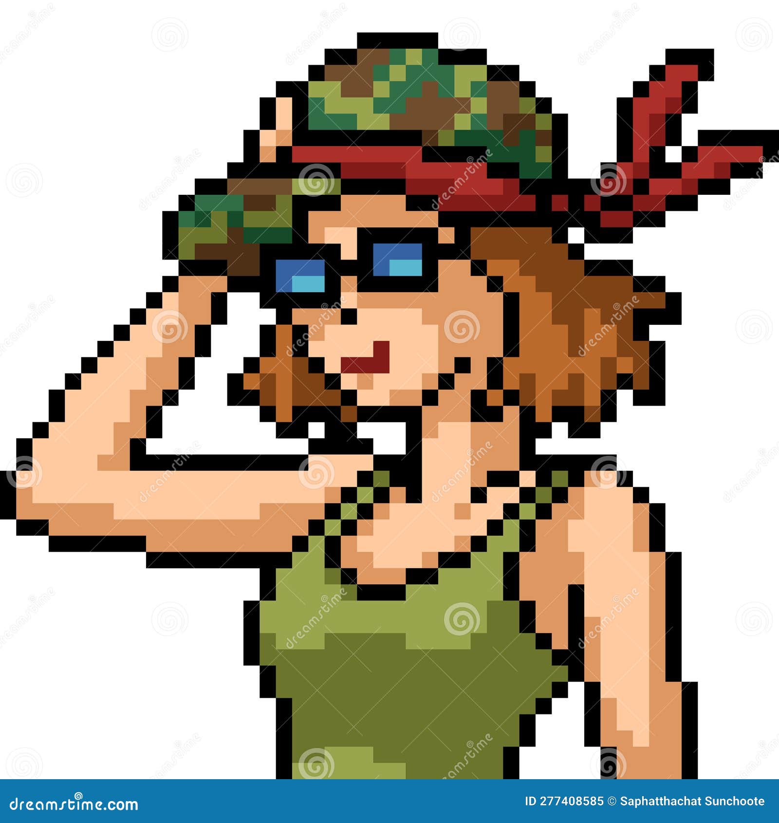 Pixilart - Pixel Anime Character by Anonymous