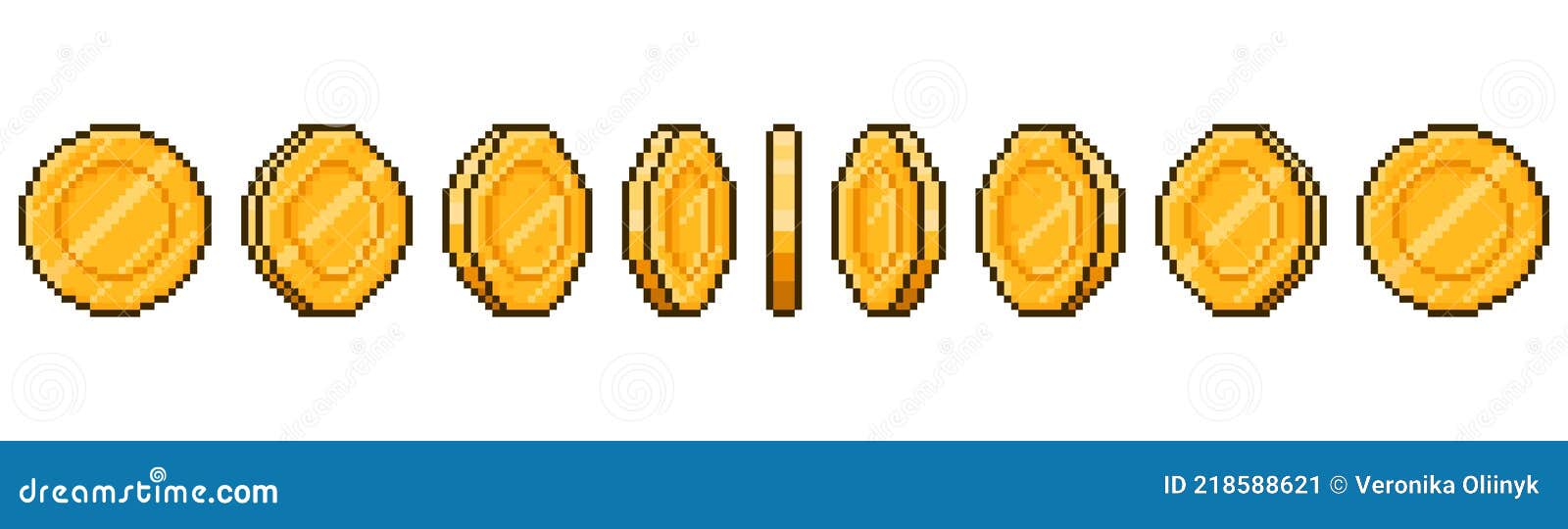 Pixel Art Coin Animation. Game Ui Golden Coins Rotation Stages, Pixel Game Money Animated Frames Vector Illustration Stock Vector - Illustration of gold, effect: 218588621 Pixel Art Coin Animation. Game Ui Golden Coins Rotation Stages, Pixel Game Money Animated Frames Vector Illustration Stock Vector - Illustration of gold, effect: 218588621