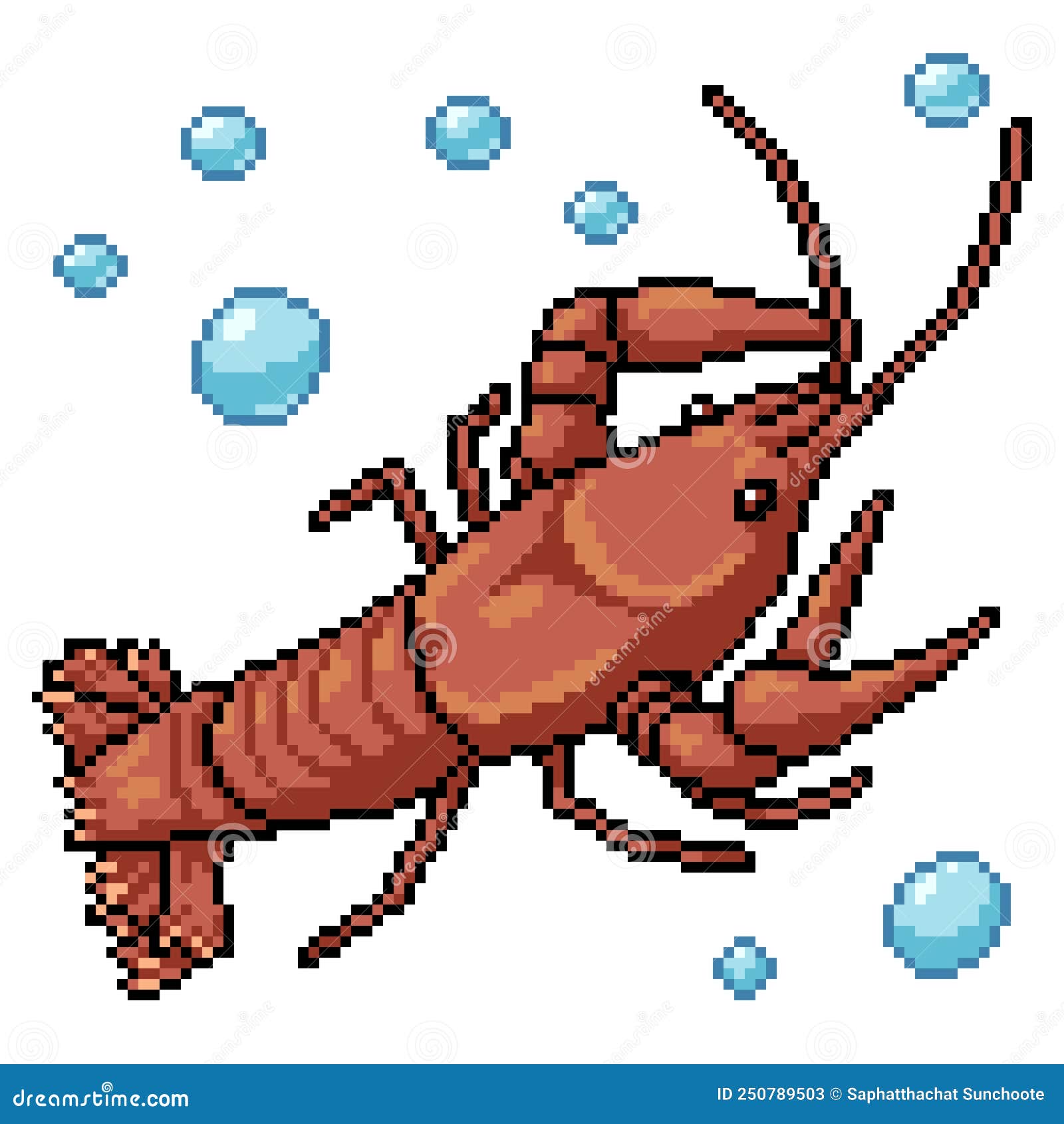 Pixel Art Fresh Lobster Seafood Stock Vector - Illustration of isolated, cute: 250789503 Pixel Art Fresh Lobster Seafood Stock Vector - Illustration of isolated, cute: 250789503