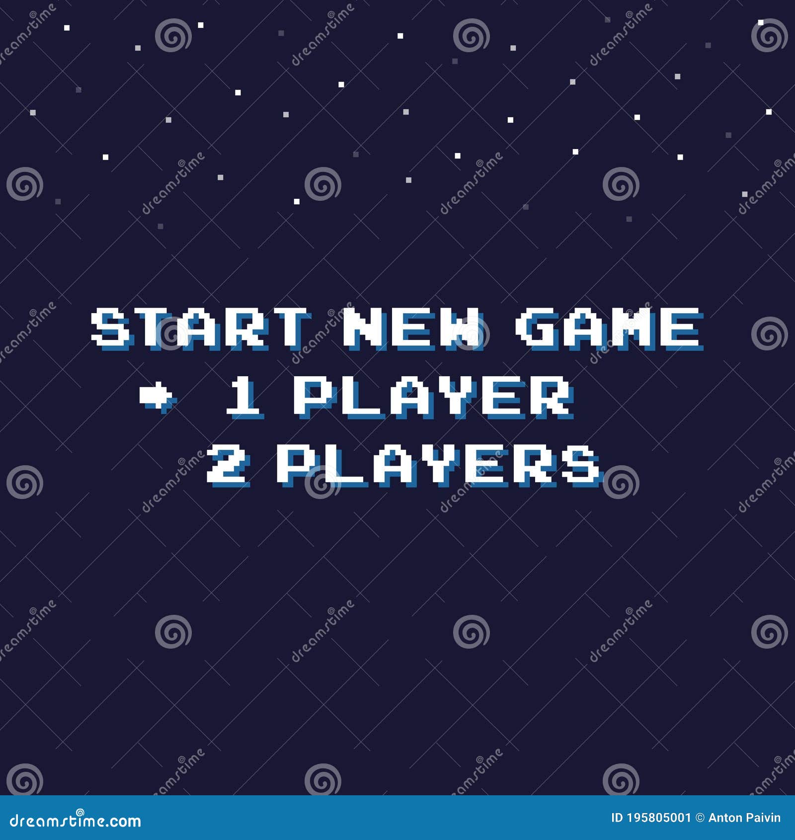 Inicie um novo jogo!