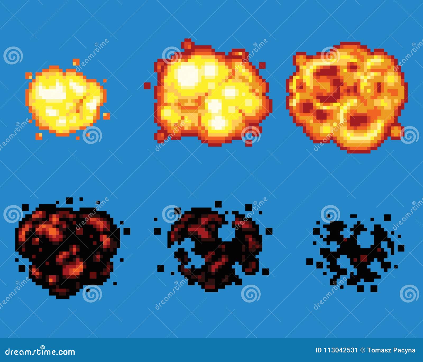 animated explosion