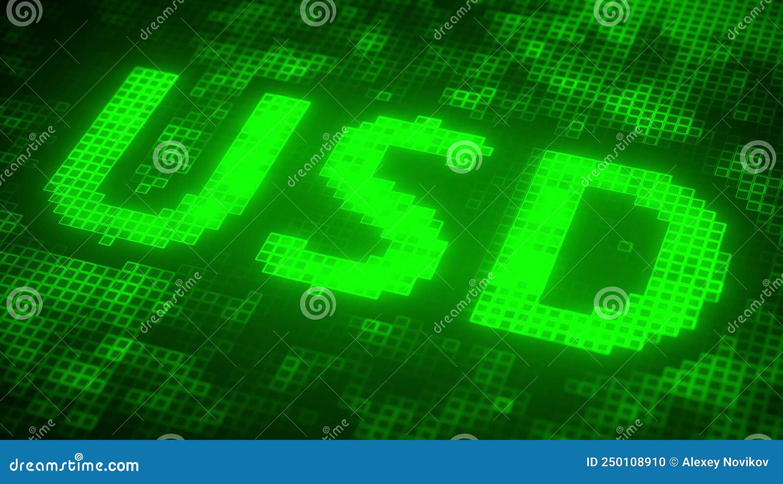 Pixel Auf Dem Bildschirm Komprimieren Das Gebrauchte Text-3D-Rendering