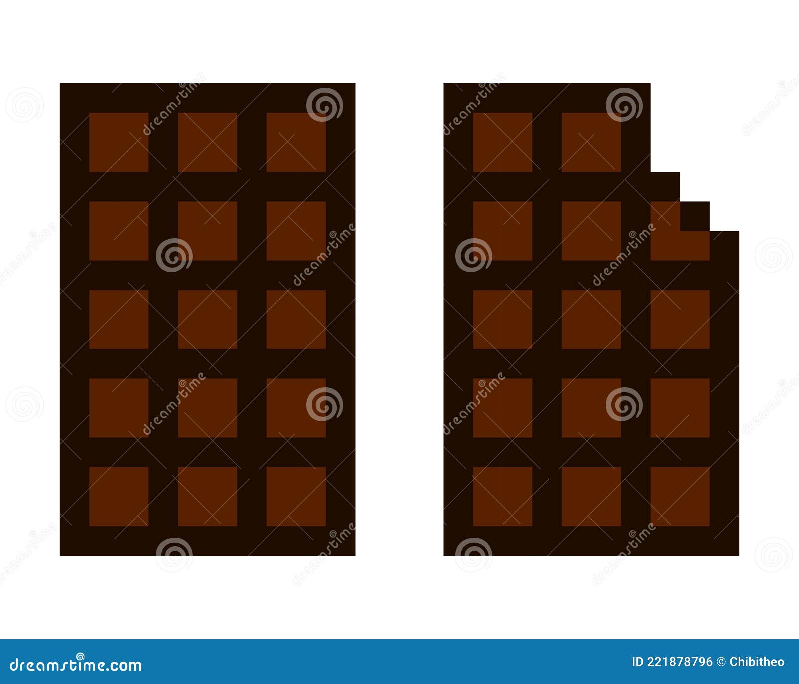 Chocolate Bar Pixel Art