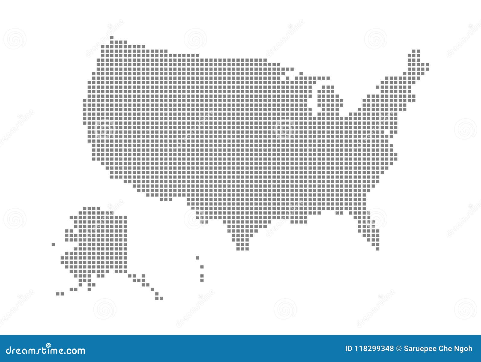 Computer Graphic of Pixel Game, Evening Map Vector - Stock