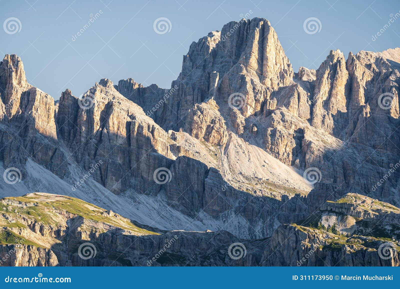 piza de medo punta di mezzo peak in italian dolomites