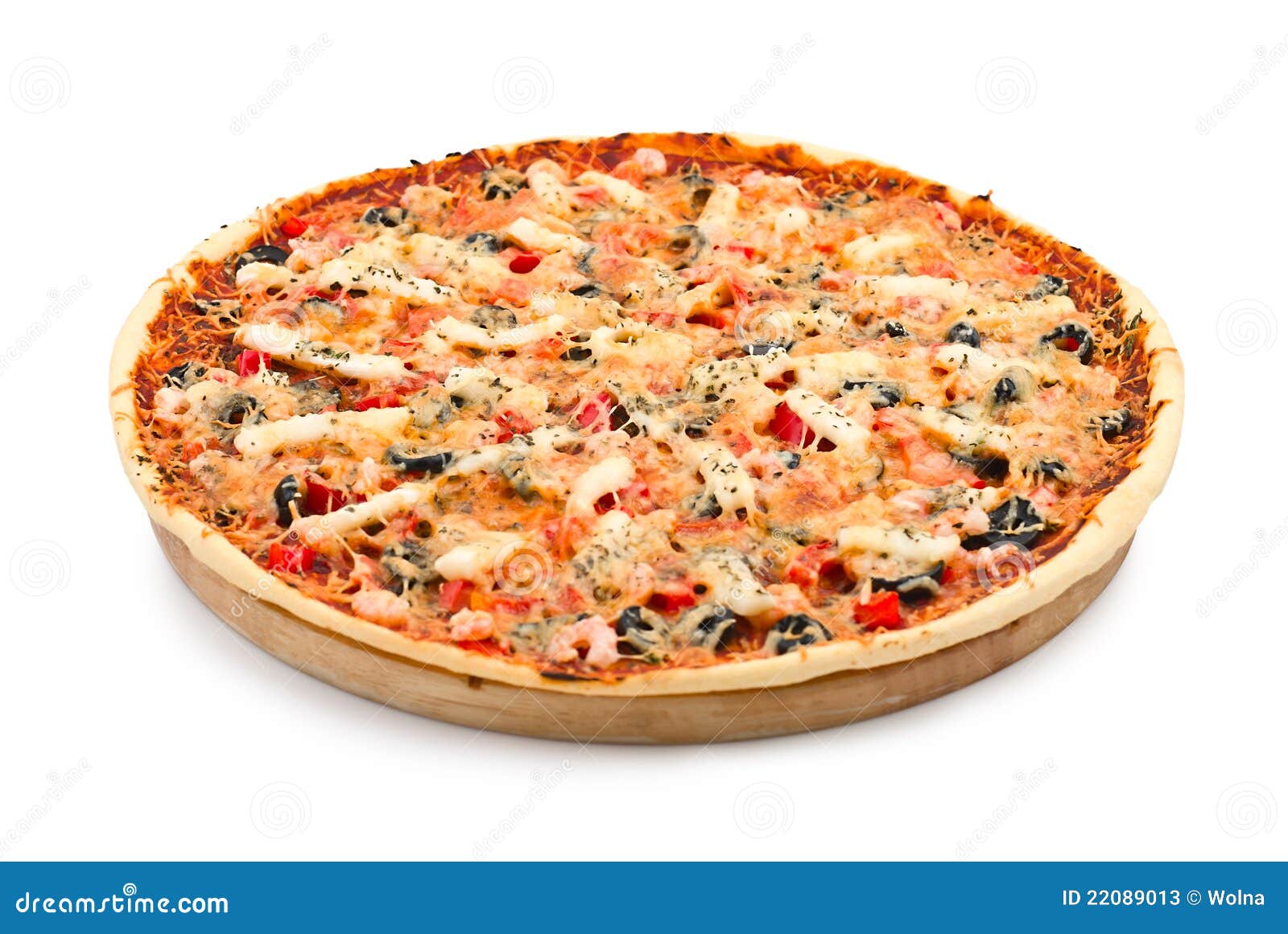 Pizza Avec Des Fruits De Mer Image stock Image du gourmet, fromage 22089013