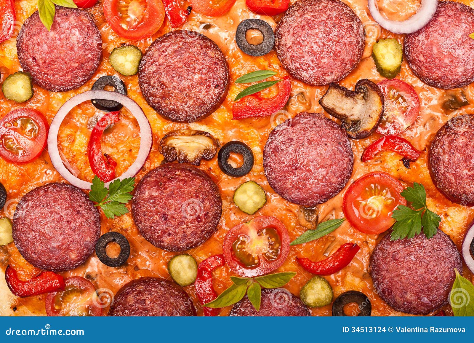 Pizza background. stock photo. Image of circle, cooked ...