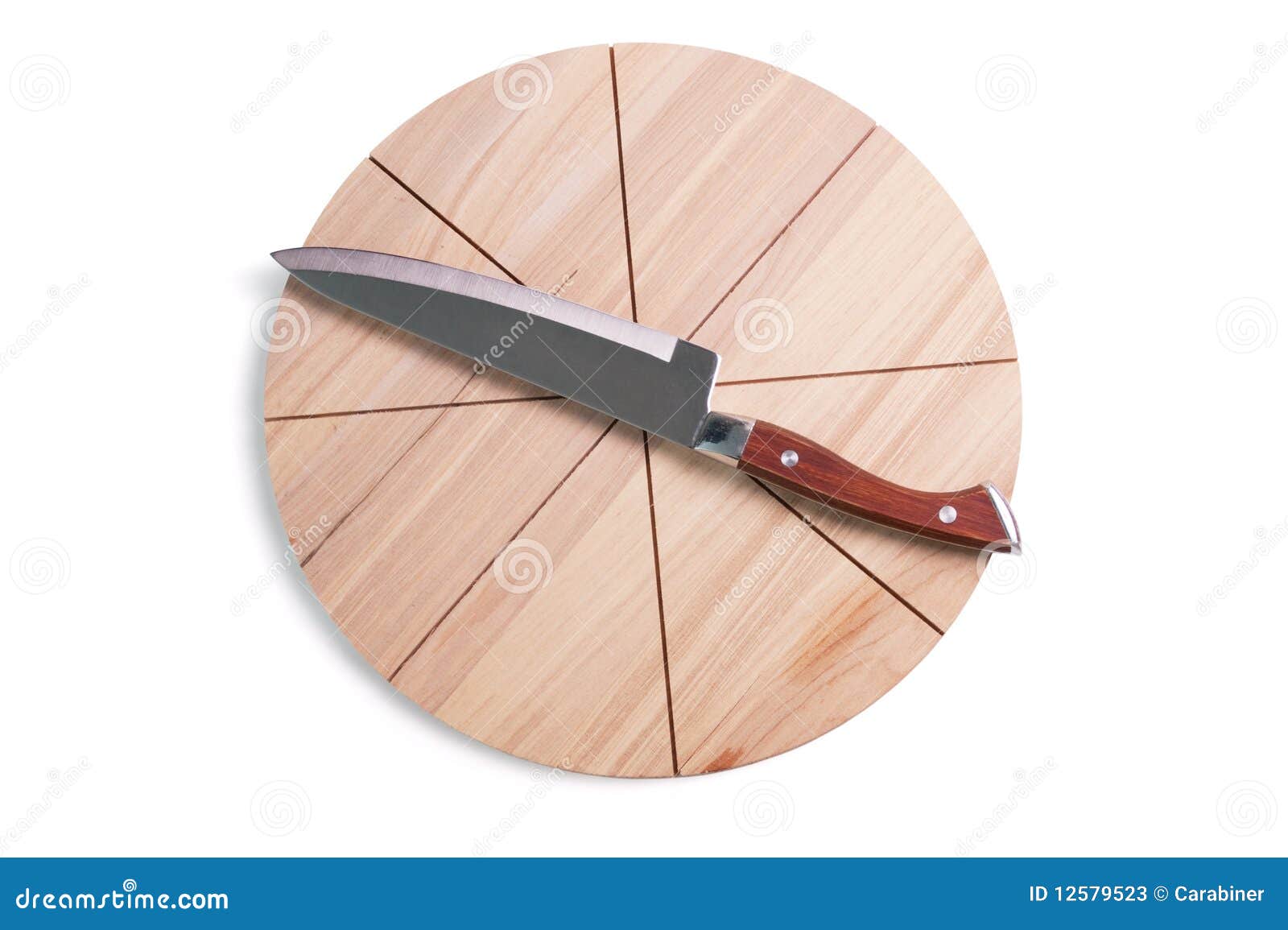 Pizza Cutting Board and Knife Stock Image Image of board, tools 12579523