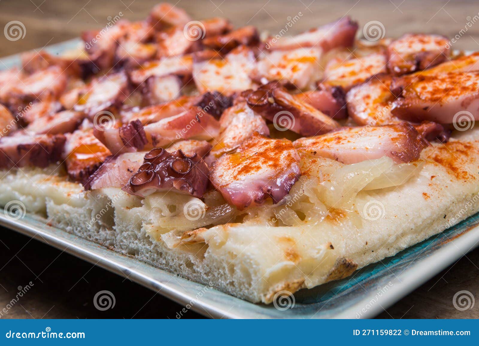 pizza de pulpo