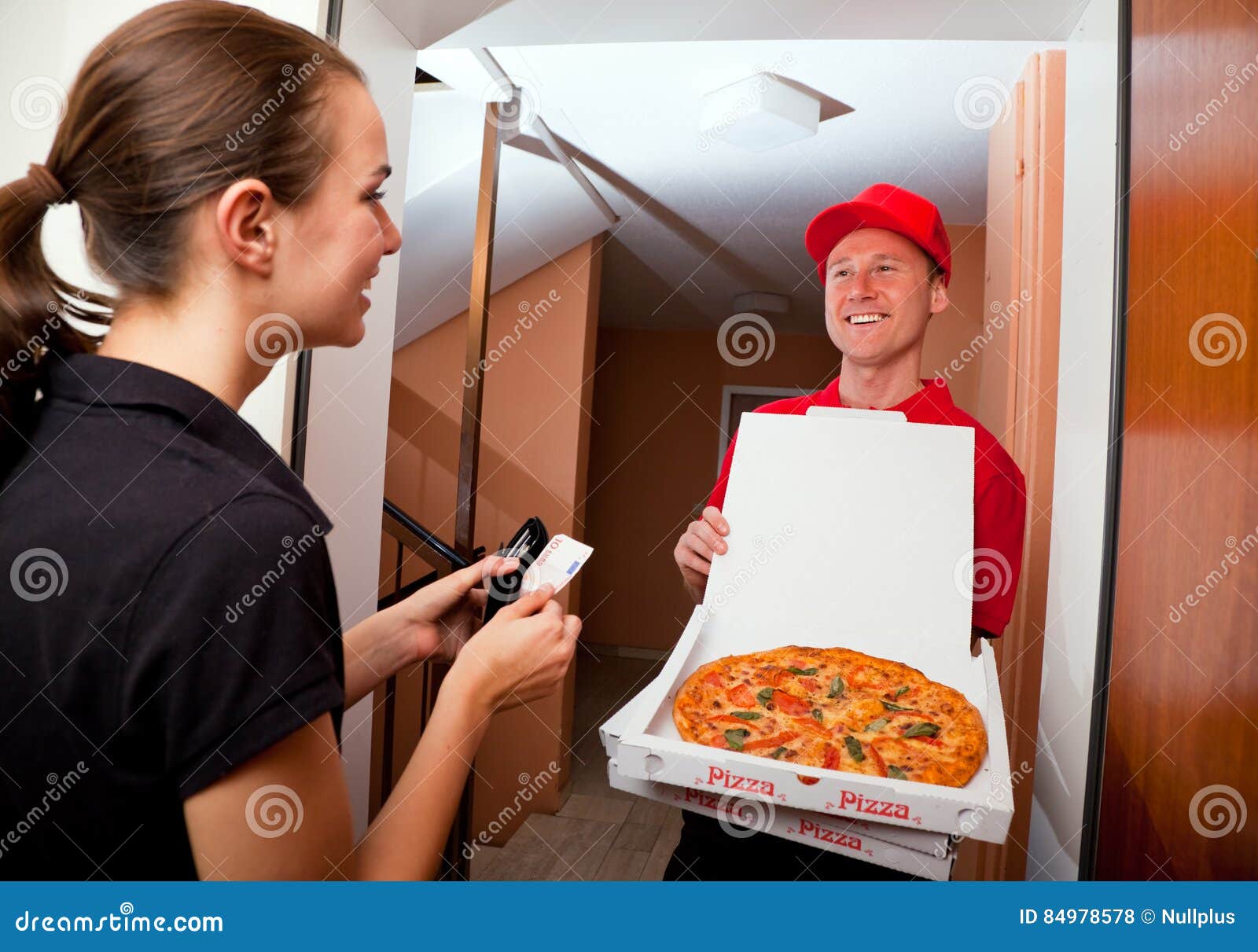 Pizza Delivery Stock Photo Image Of Food Packaging 849