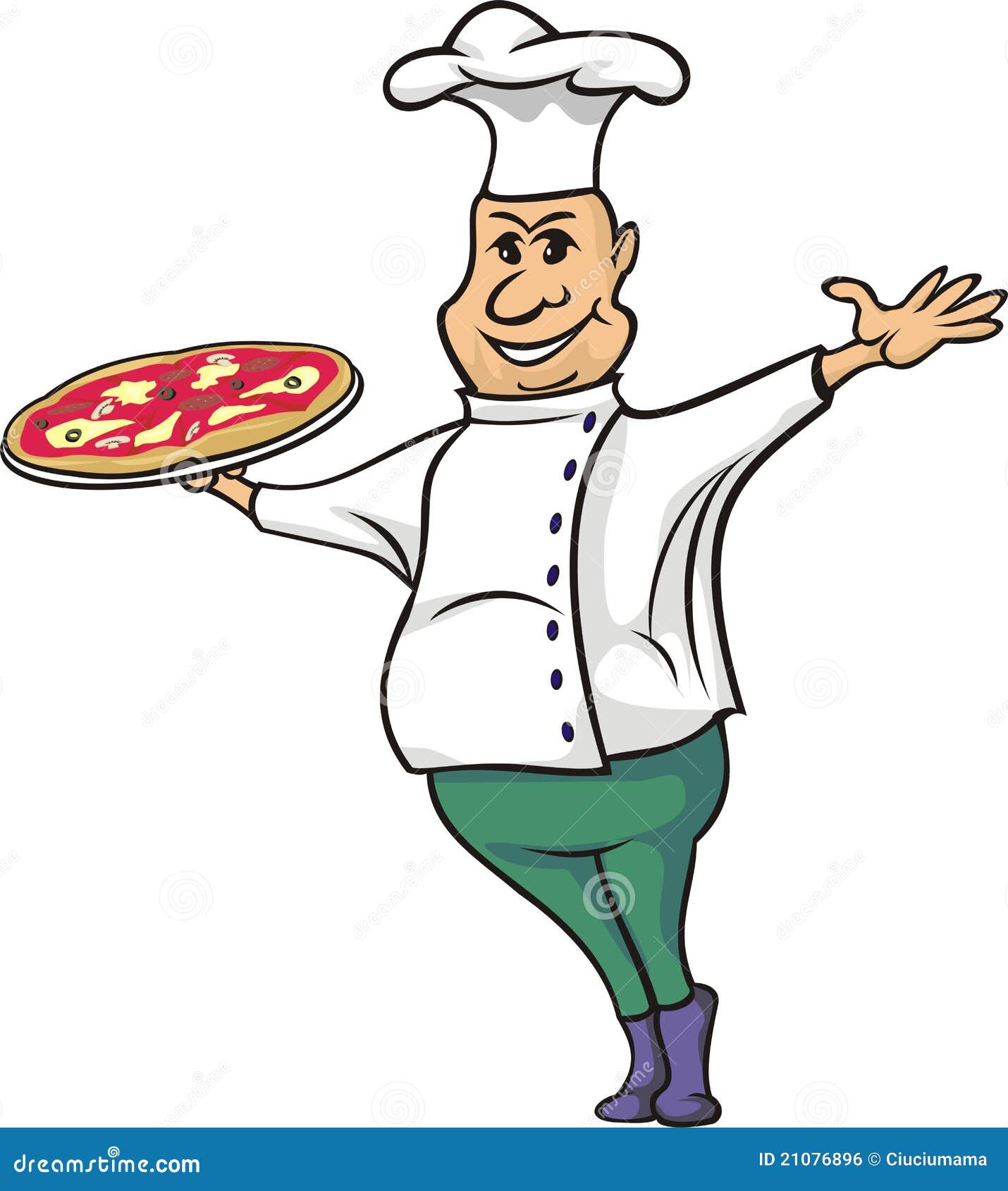 free clipart pizza man - photo #27