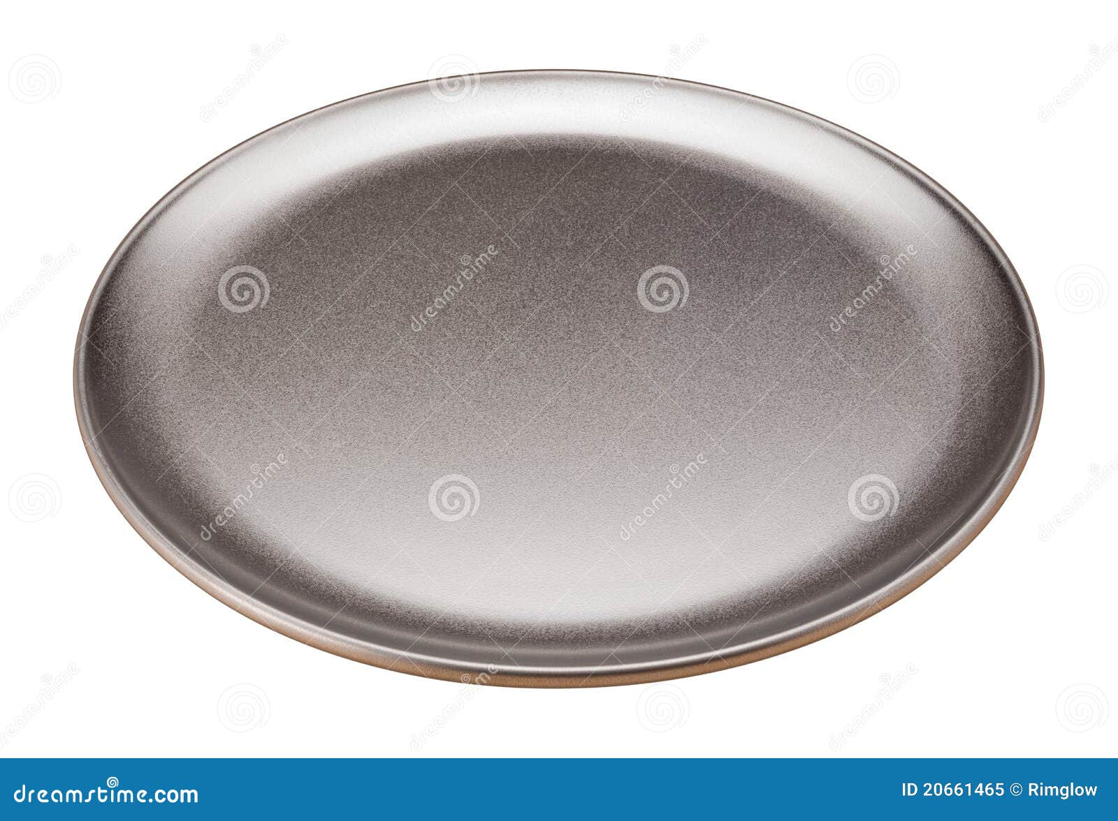 pizza pan  on white