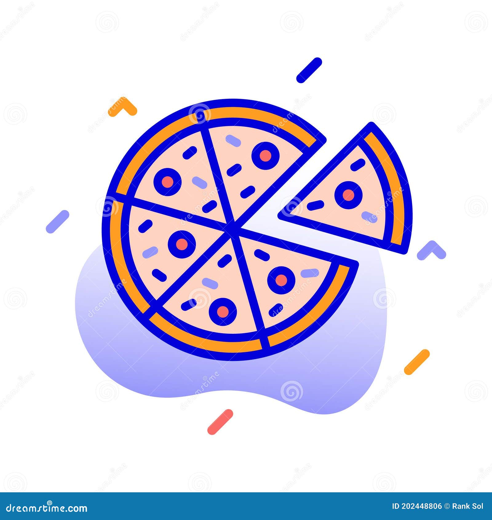 pizza, party, food, slice fully editable  icons