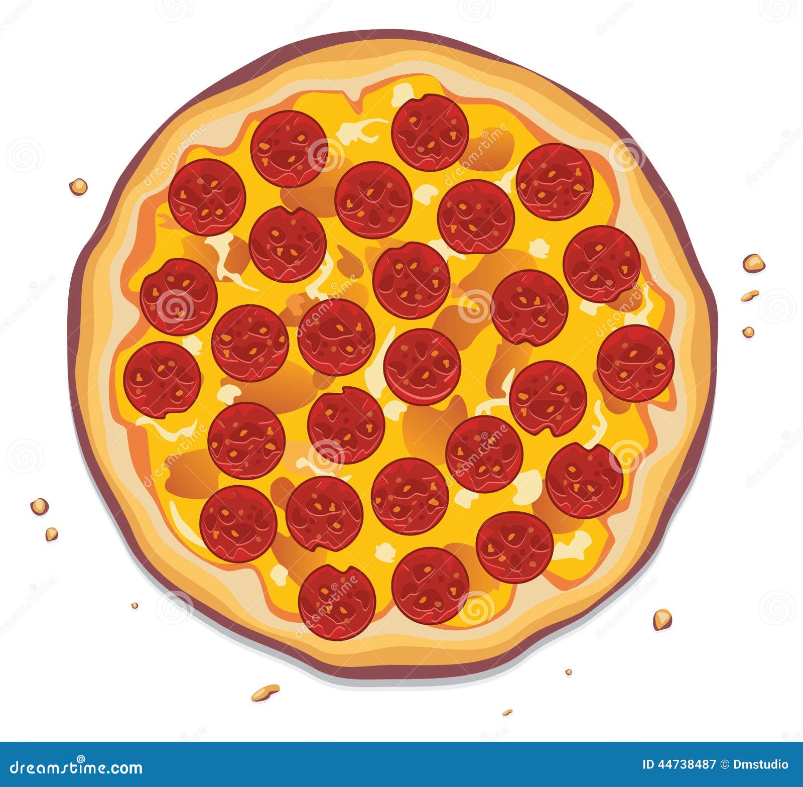 pepperoni pizza slice clip art