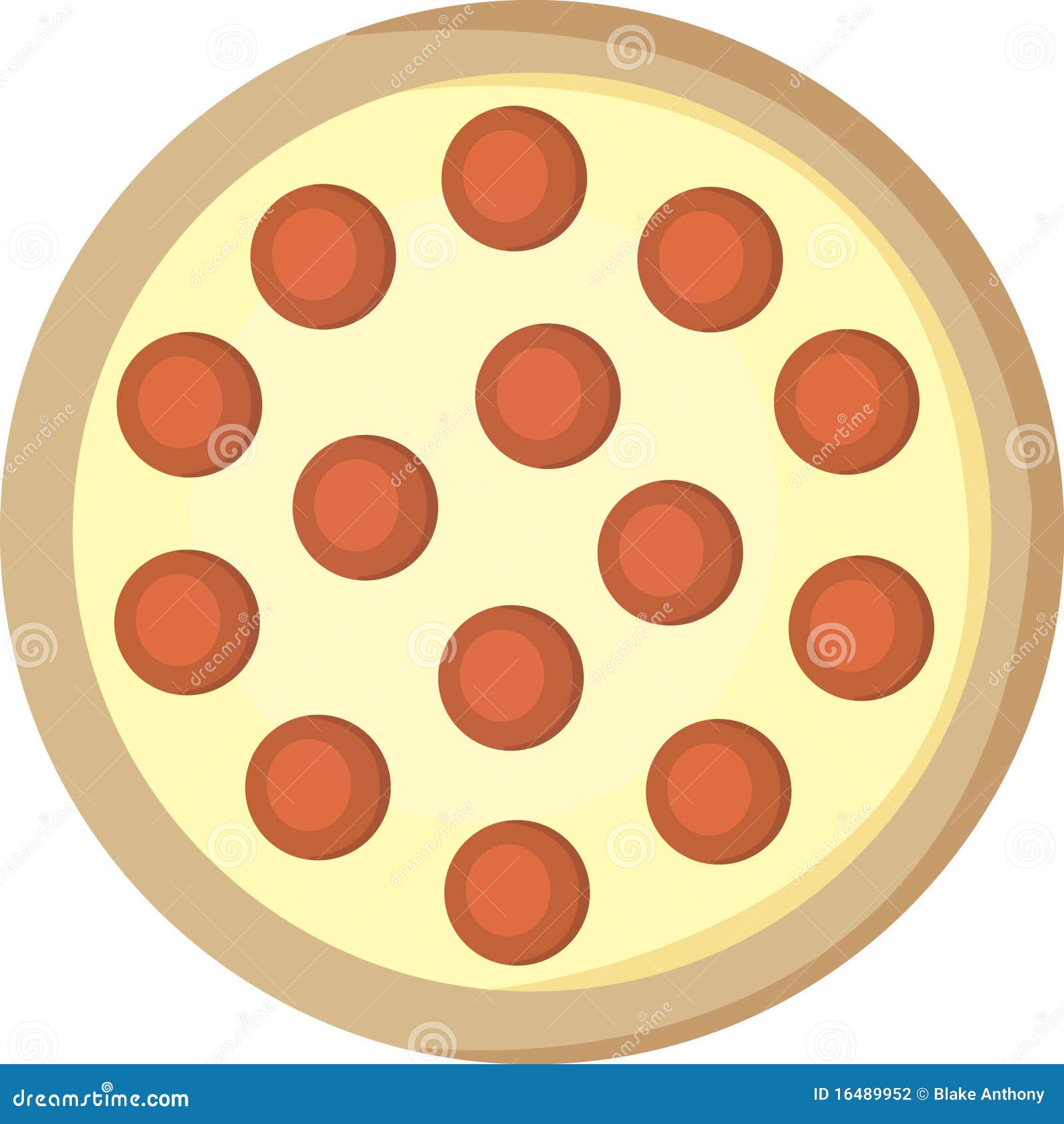Pizza Pie Stock Vector Illustration Of Food Pizza Italian
