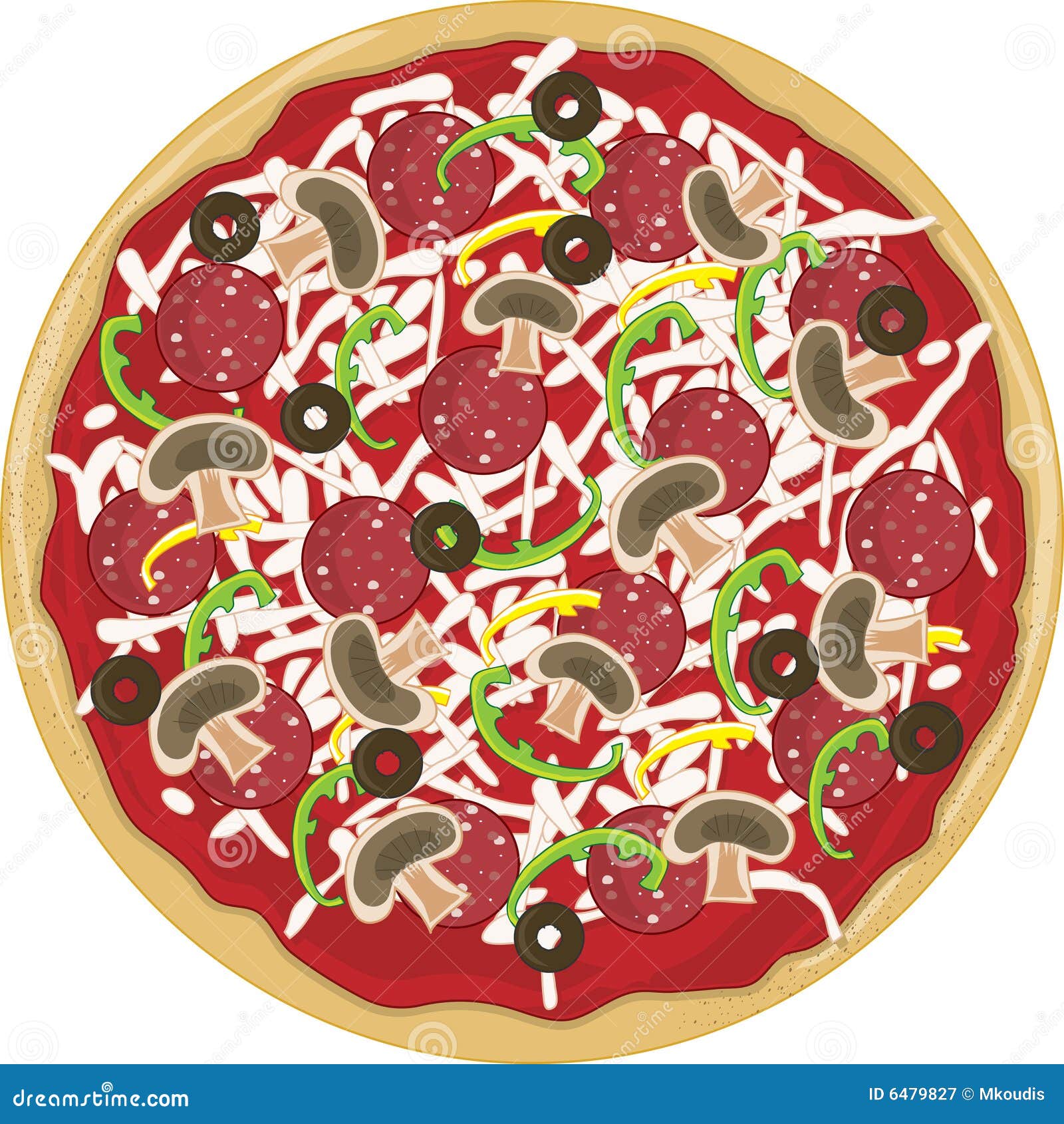 Green Pizza Stock Illustrations 7 195 Green Pizza Stock Illustrations Vectors Clipart Dreamstime